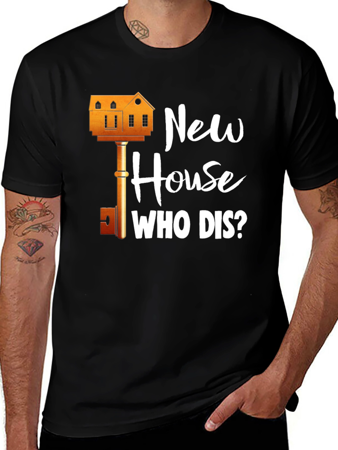 New House Who Dis T-Shirt - Funny Homeowner Gift