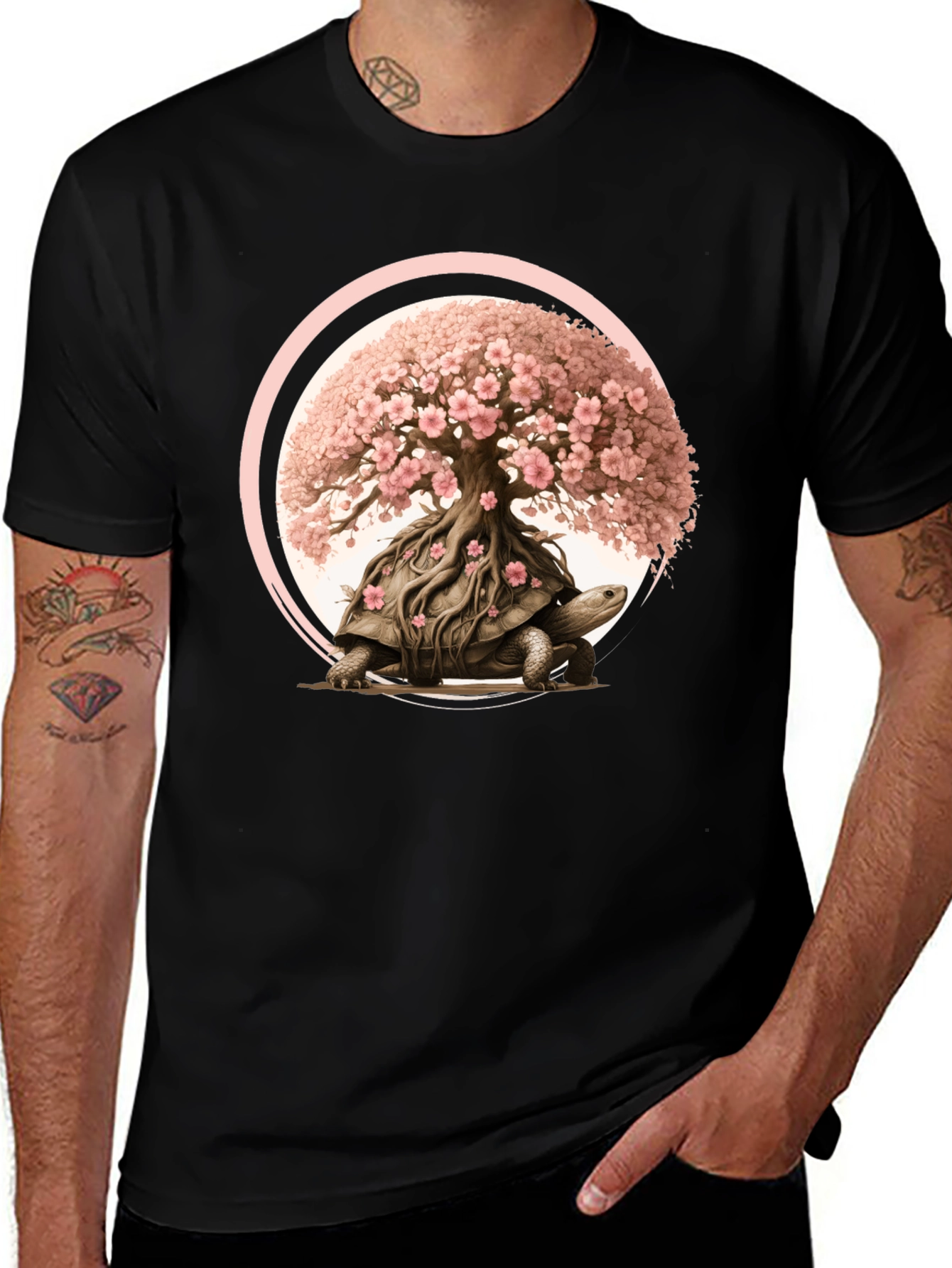 Variant 4 of Turtle Bonsai Graphic Tee