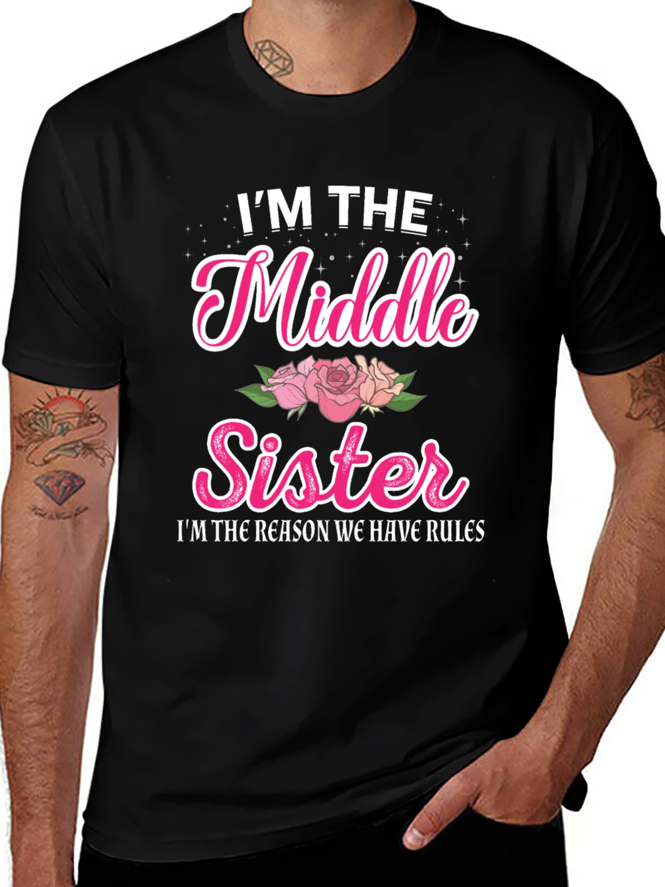 Variant 14 of Middle Sister T-Shirt - Family Fun