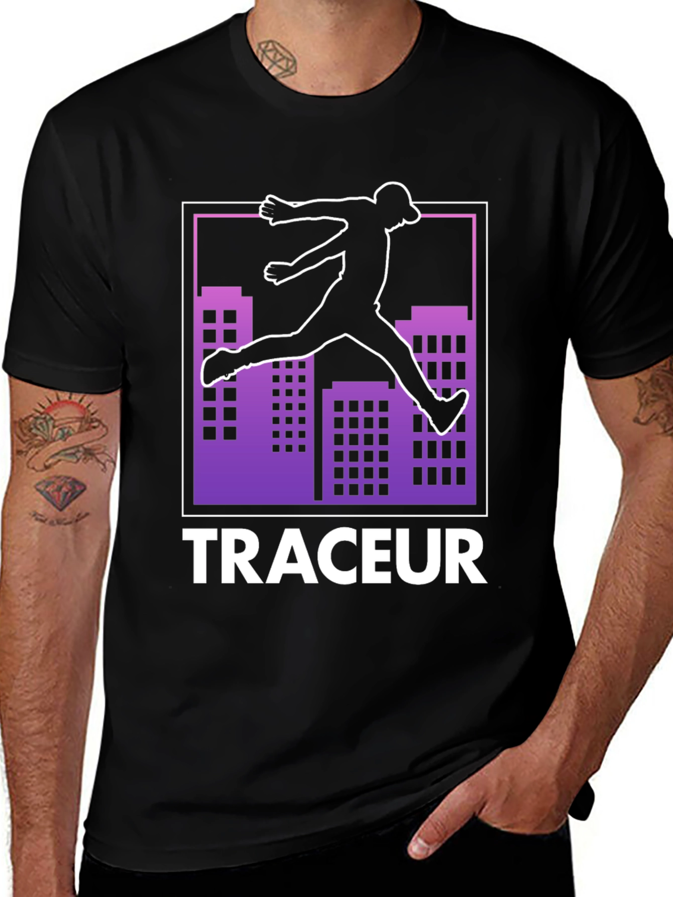 Traceur Parkour T-Shirt - Urban Free Running Apparel