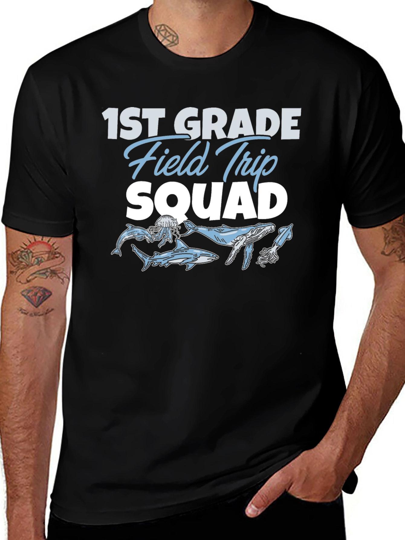 1st Grade Field Trip Squad T-Shirt