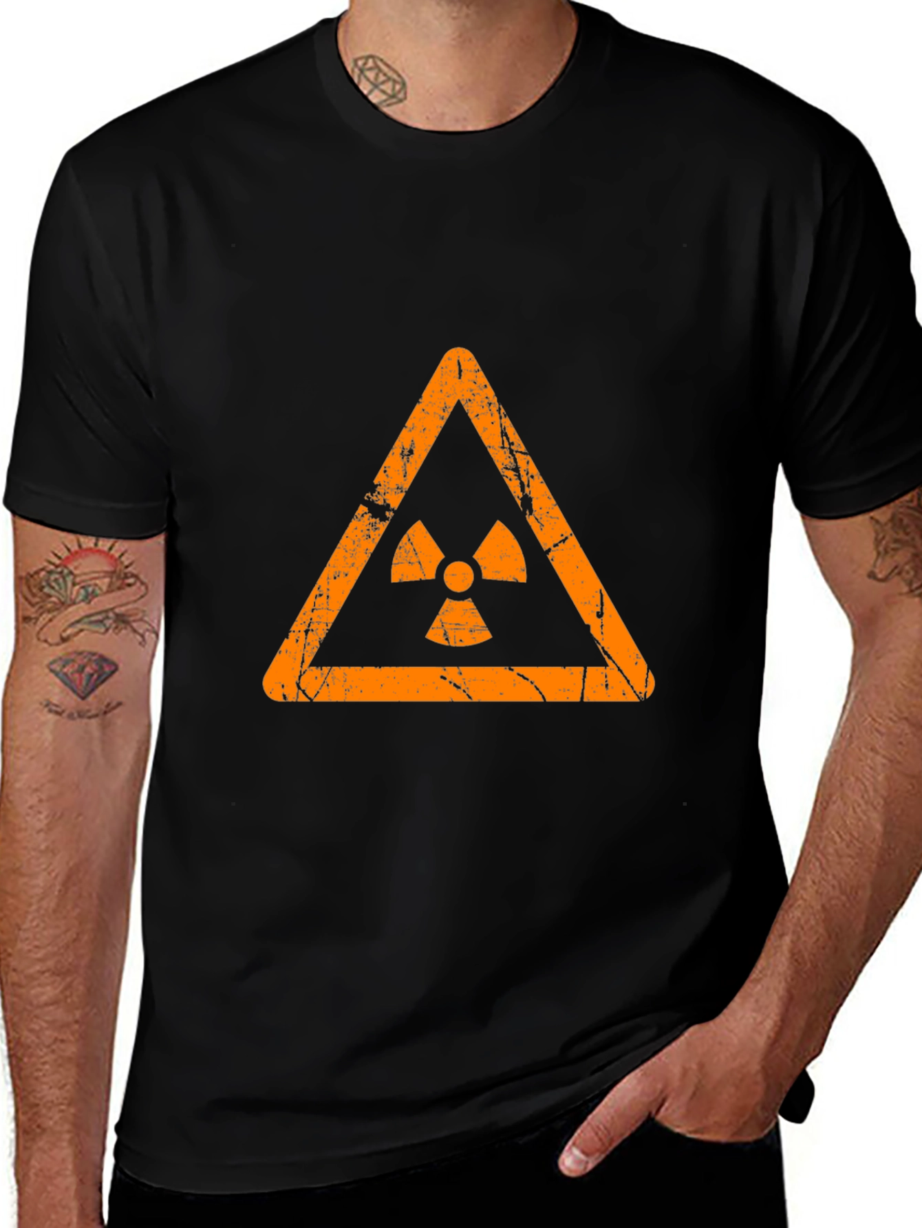 Radioactive Symbol Black T-Shirt