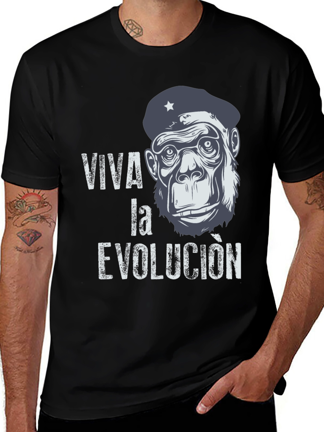 Variant 16 of Viva La Evolucion Graphic T-Shirt