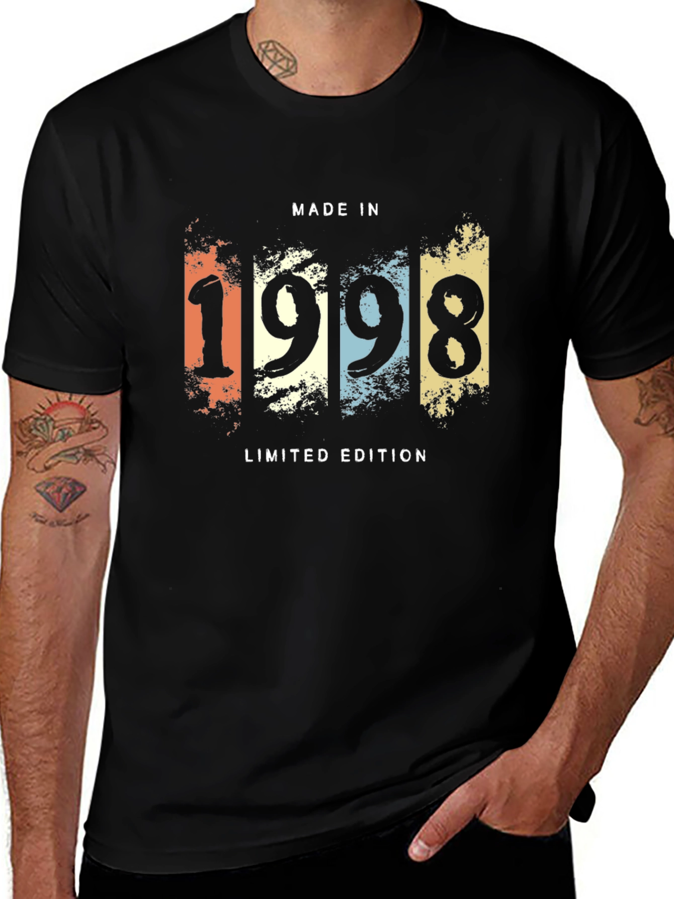 Variant 14 of Made in 1998 Limited Edition Graphic T-Shirt