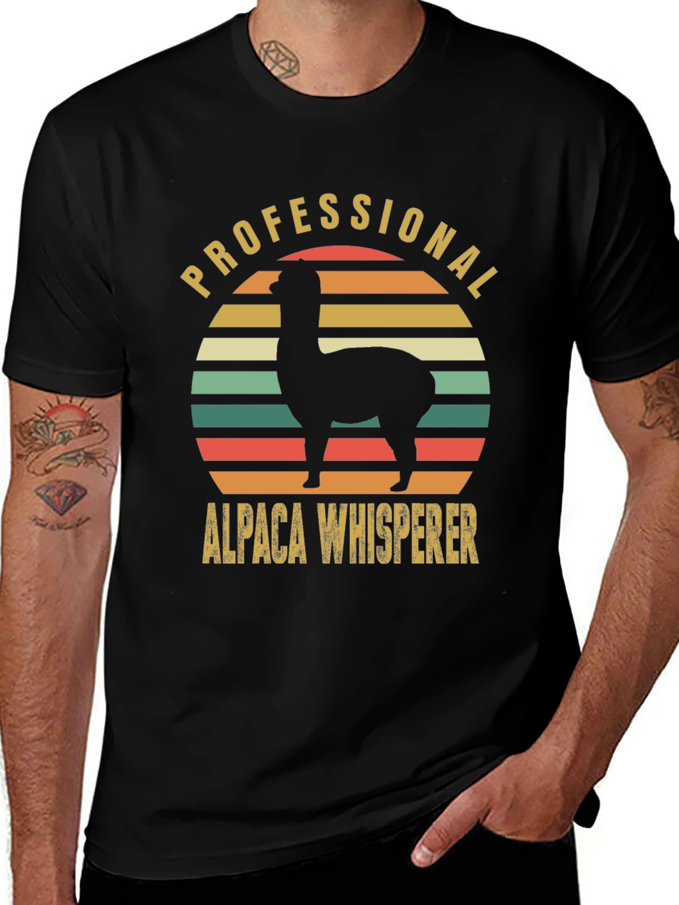 Variant 5 of Professional Alpaca Whisperer T-Shirt