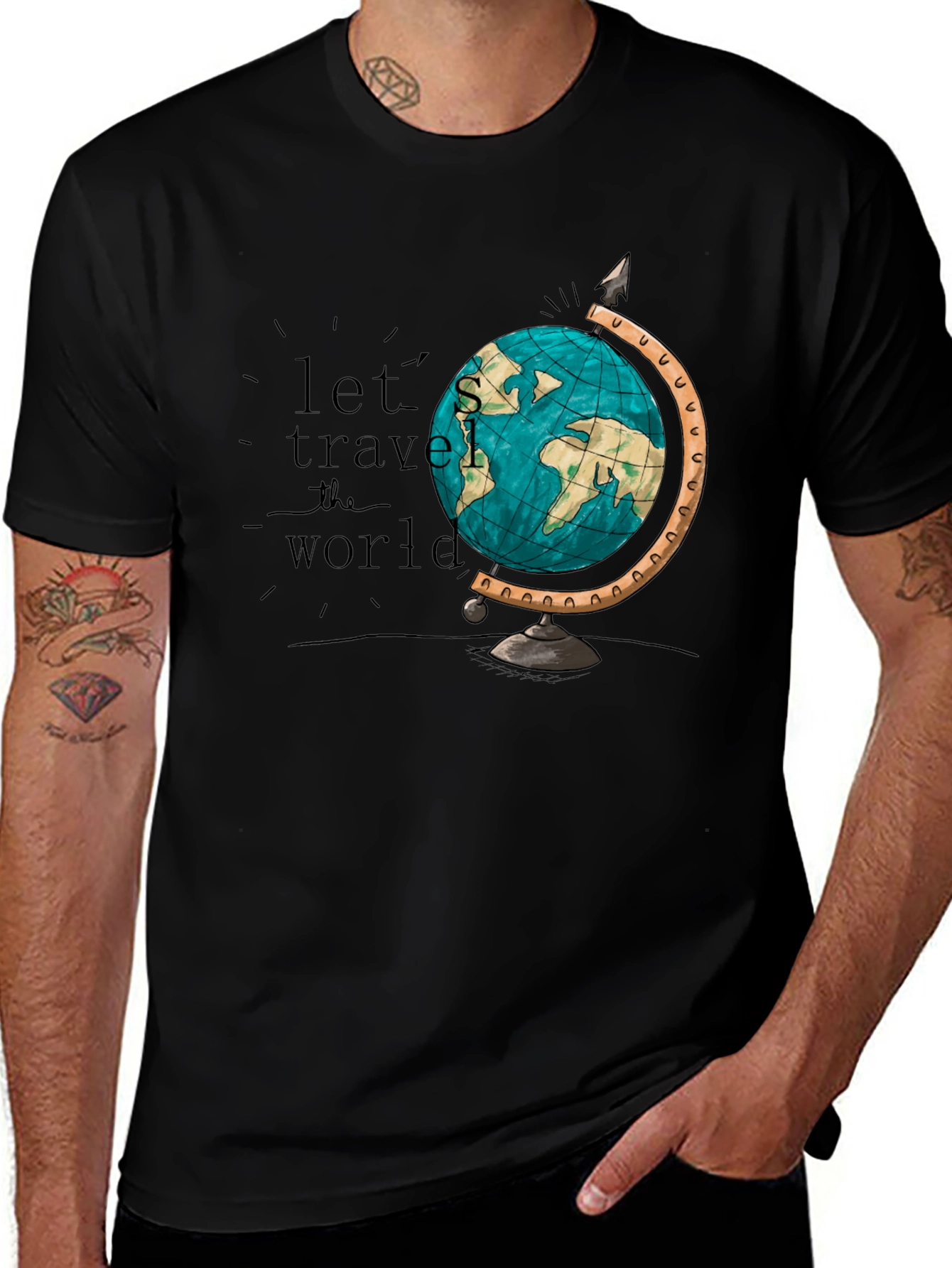 Travel the World Graphic Tee