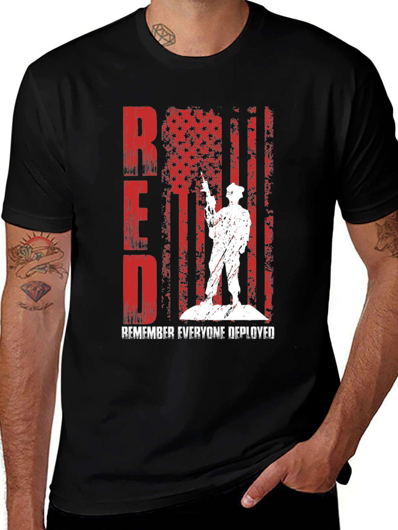 RED Remember Everyone Deployed T-Shirt