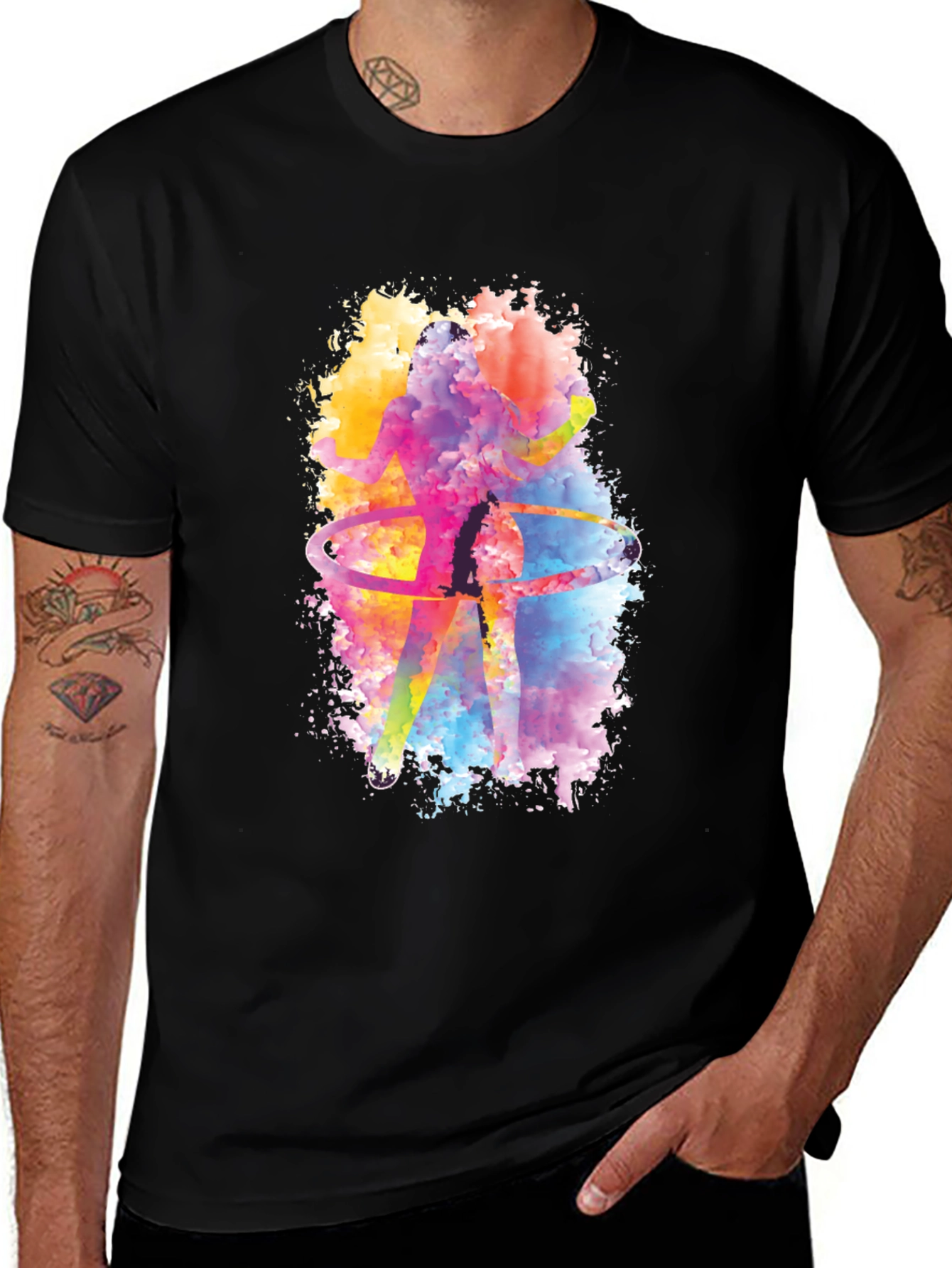 Colorful Hula Hoop T-Shirt