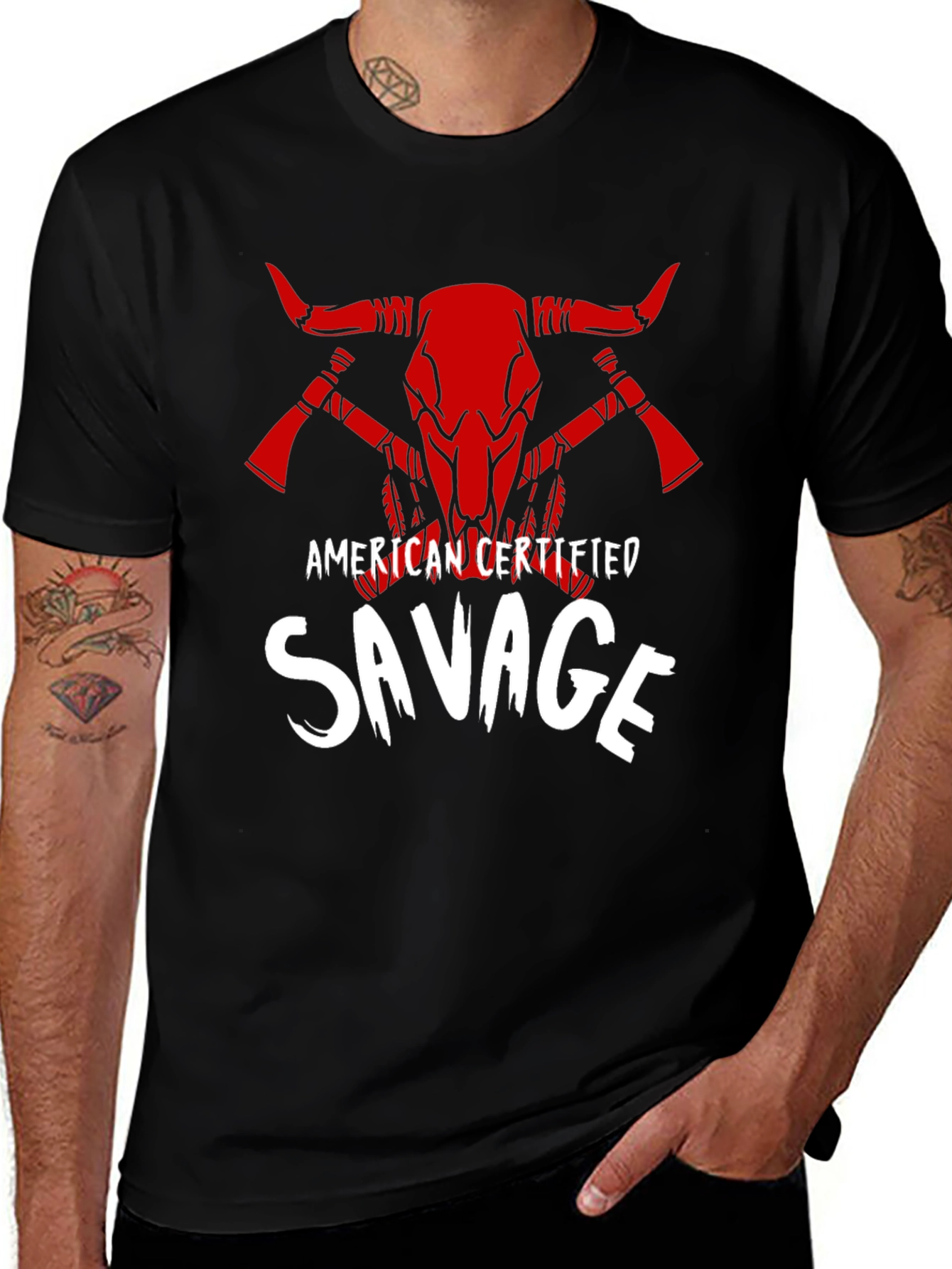 Variant 13 of American Certified Savage Graphic Tee