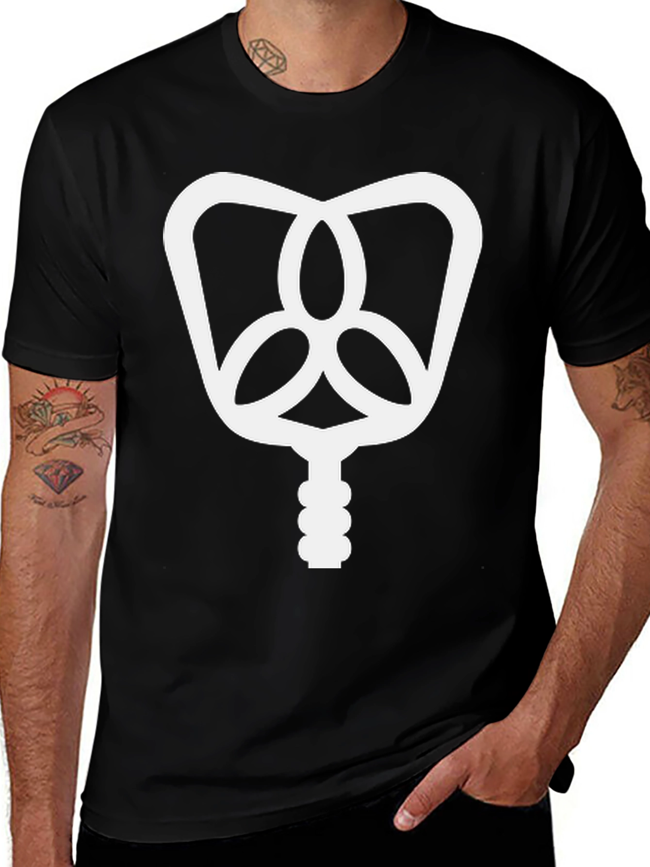 Adinkra Duafe Symbol Black T-Shirt