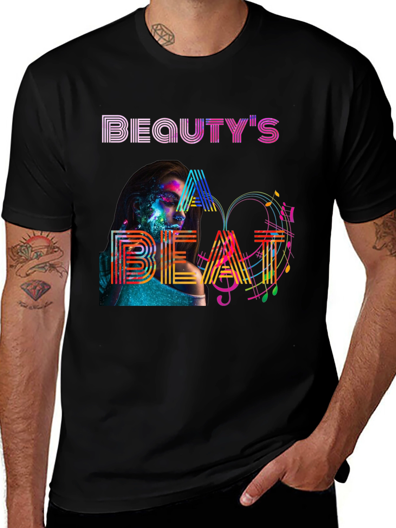 Variant 14 of Beauty's Beat Graphic Tee