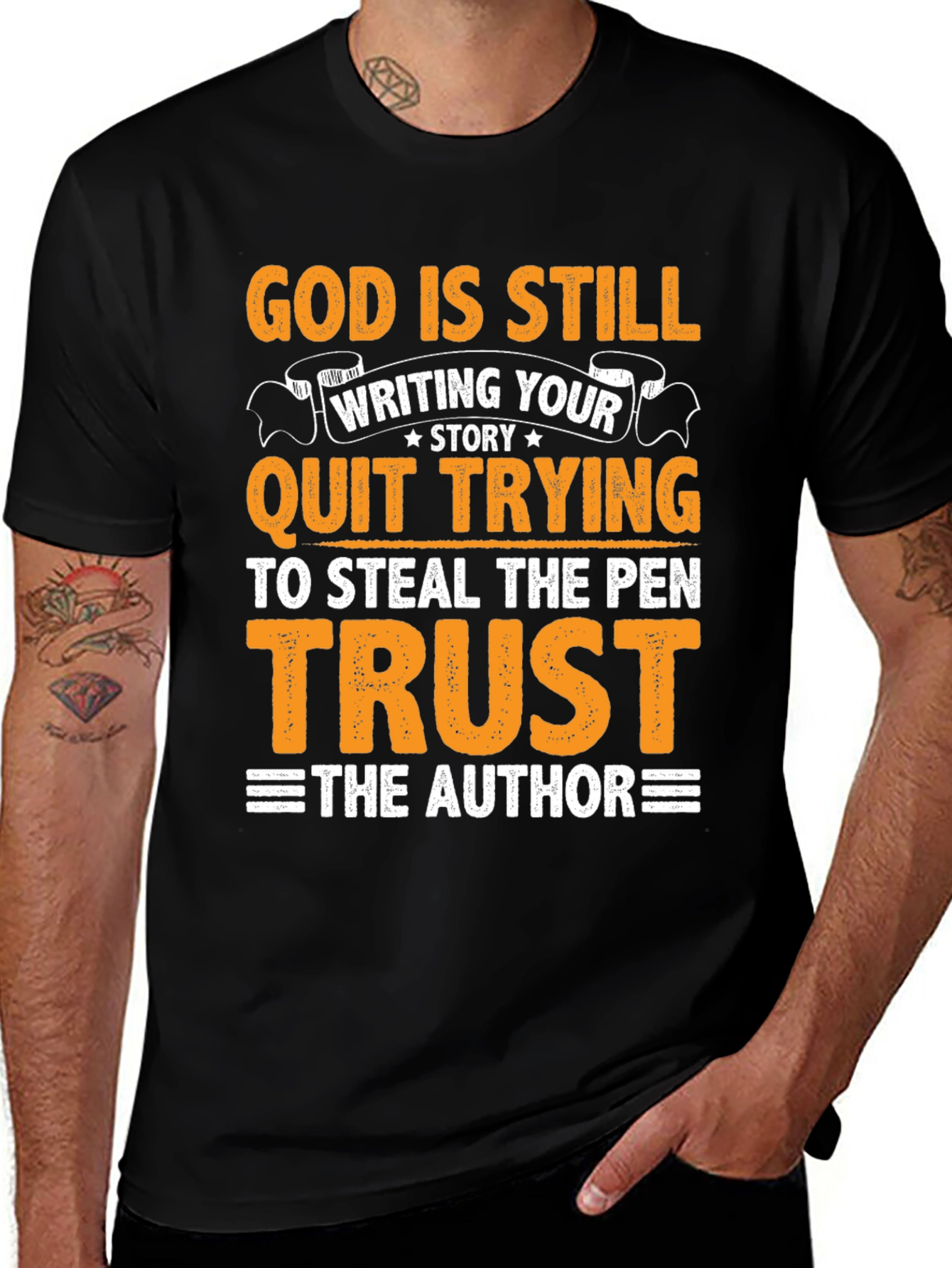 Variant 15 of God Is Still Writing Your Story Graphic T-Shirt