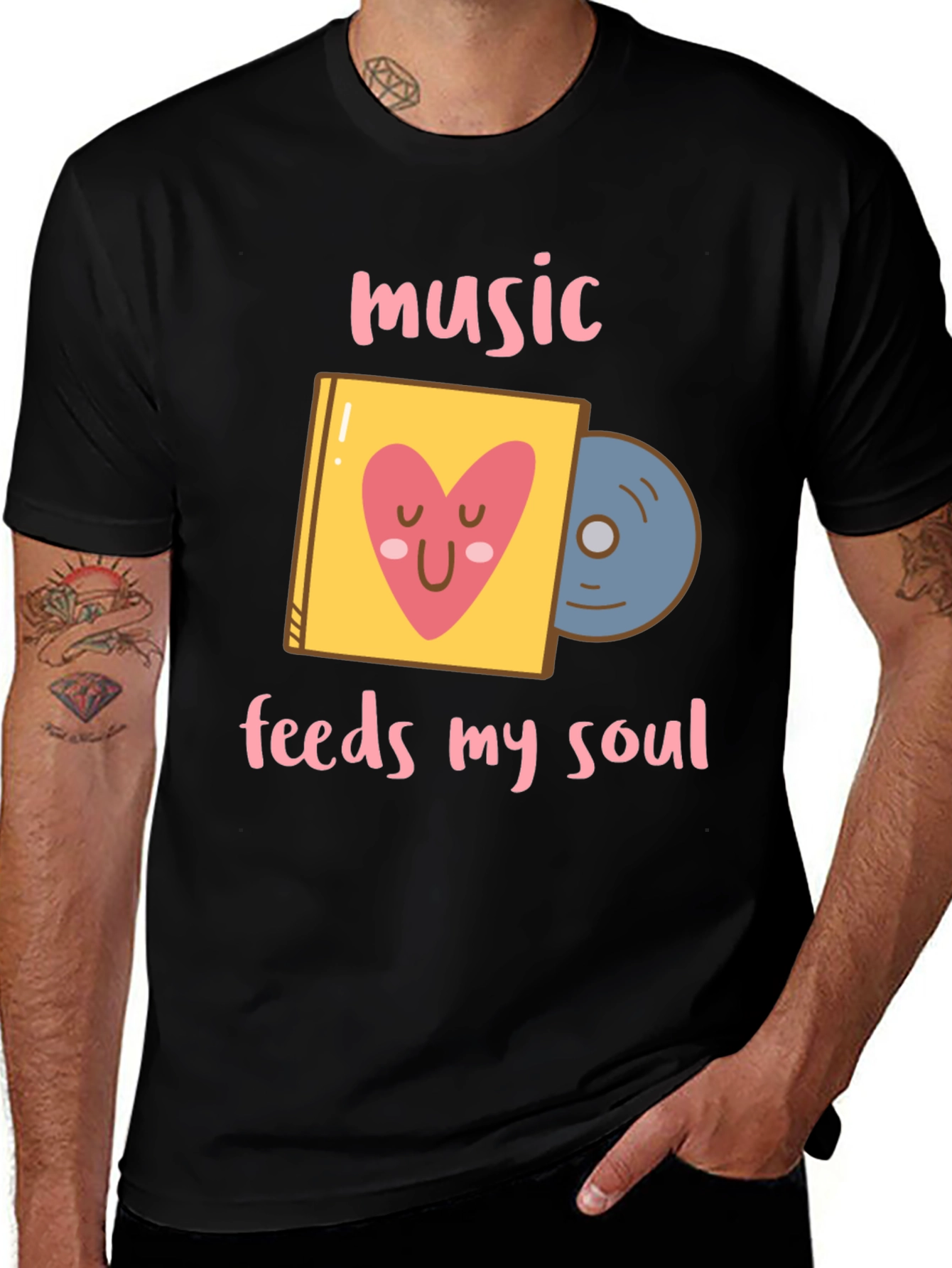 Variant 28 of Music Feeds My Soul T-Shirt