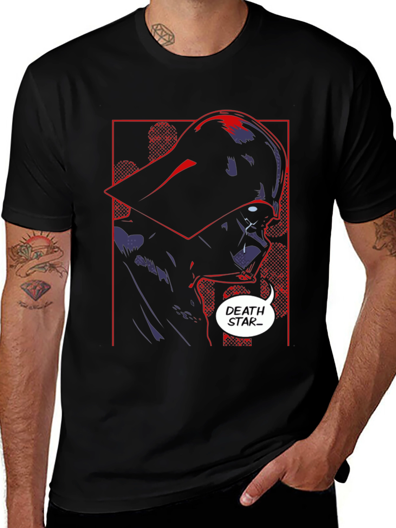 Darth Vader "Death Star" Graphic T-Shirt