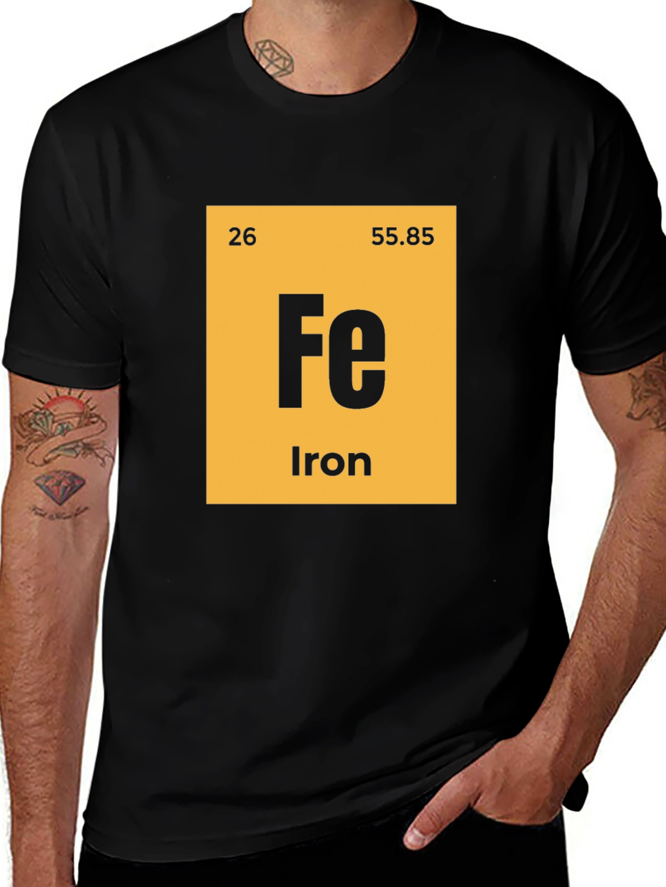 Iron Element T-Shirt - Chemistry Science Tee