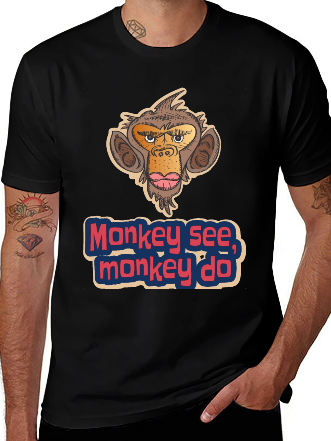 Variant 26 of Monkey See, Monkey Do T-Shirt