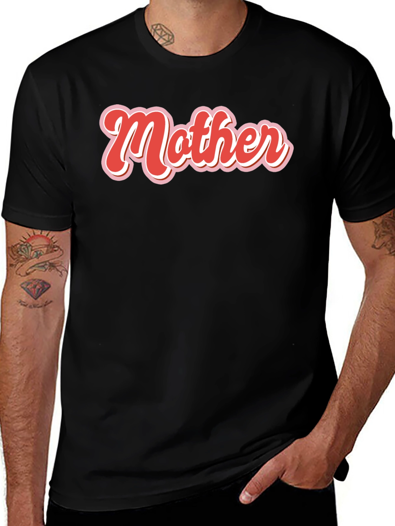 Retro 'Mother' Graphic T-Shirt