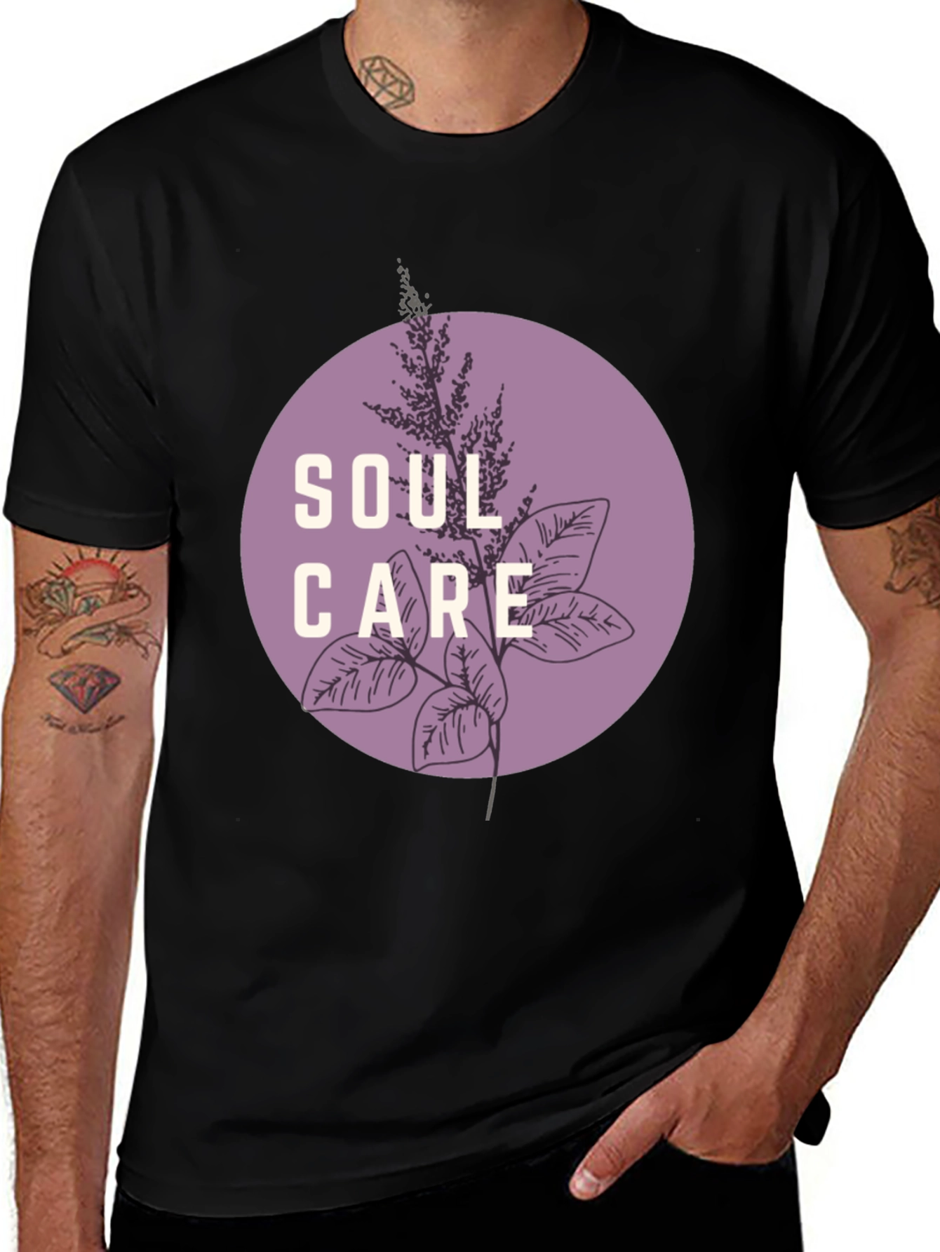 Variant 14 of Soul Care Graphic Tee - Relaxed Fit