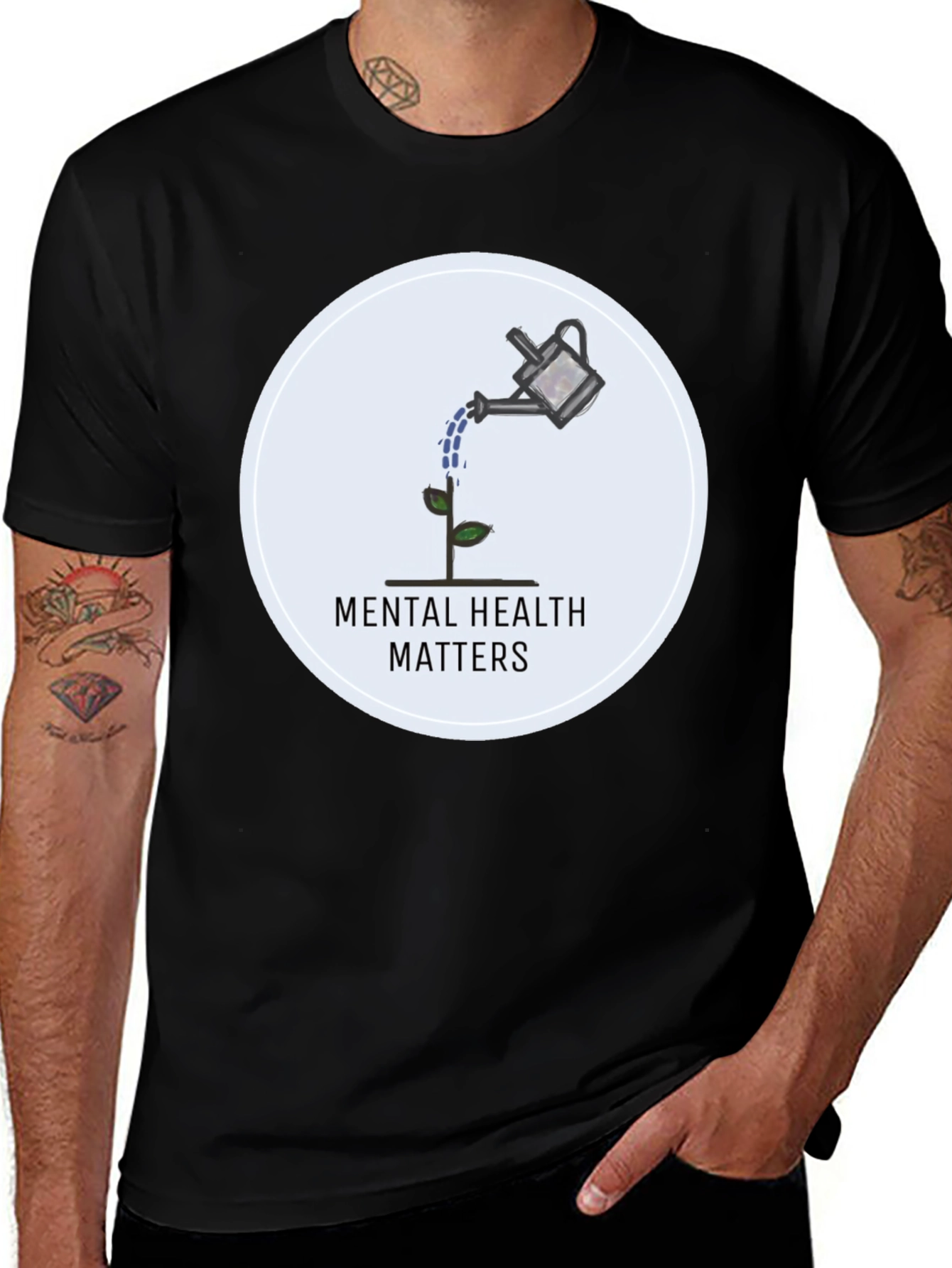 Variant 12 of Mental Health Matters Graphic Tee