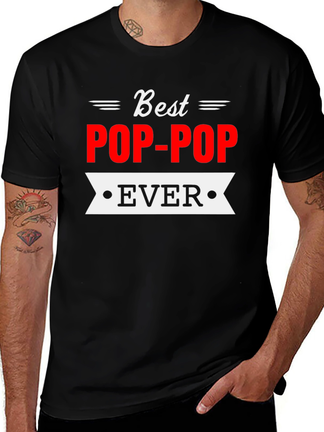 Best Pop-Pop Ever Graphic T-Shirt