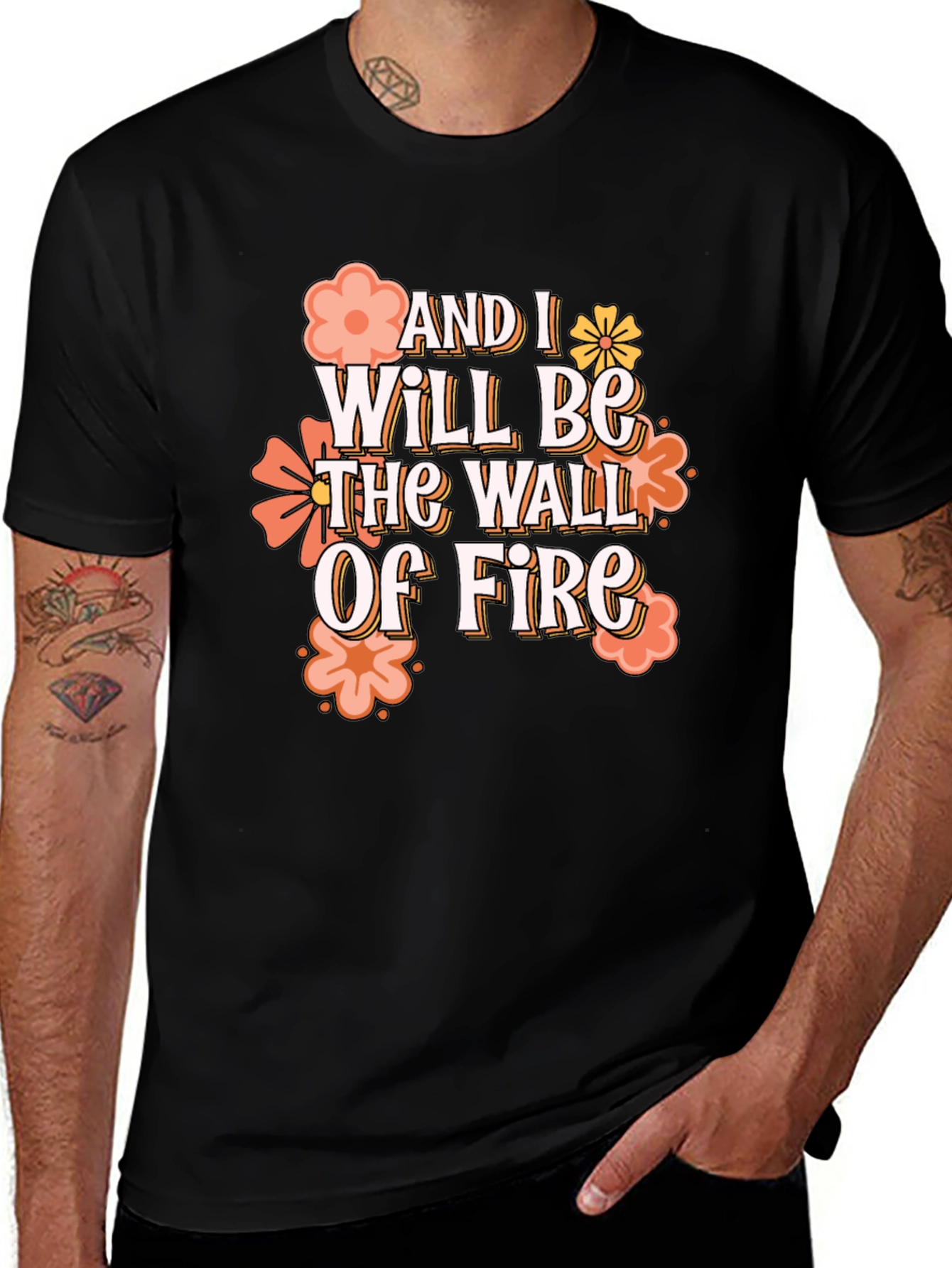 Variant 7 of Wall of Fire Graphic Tee
