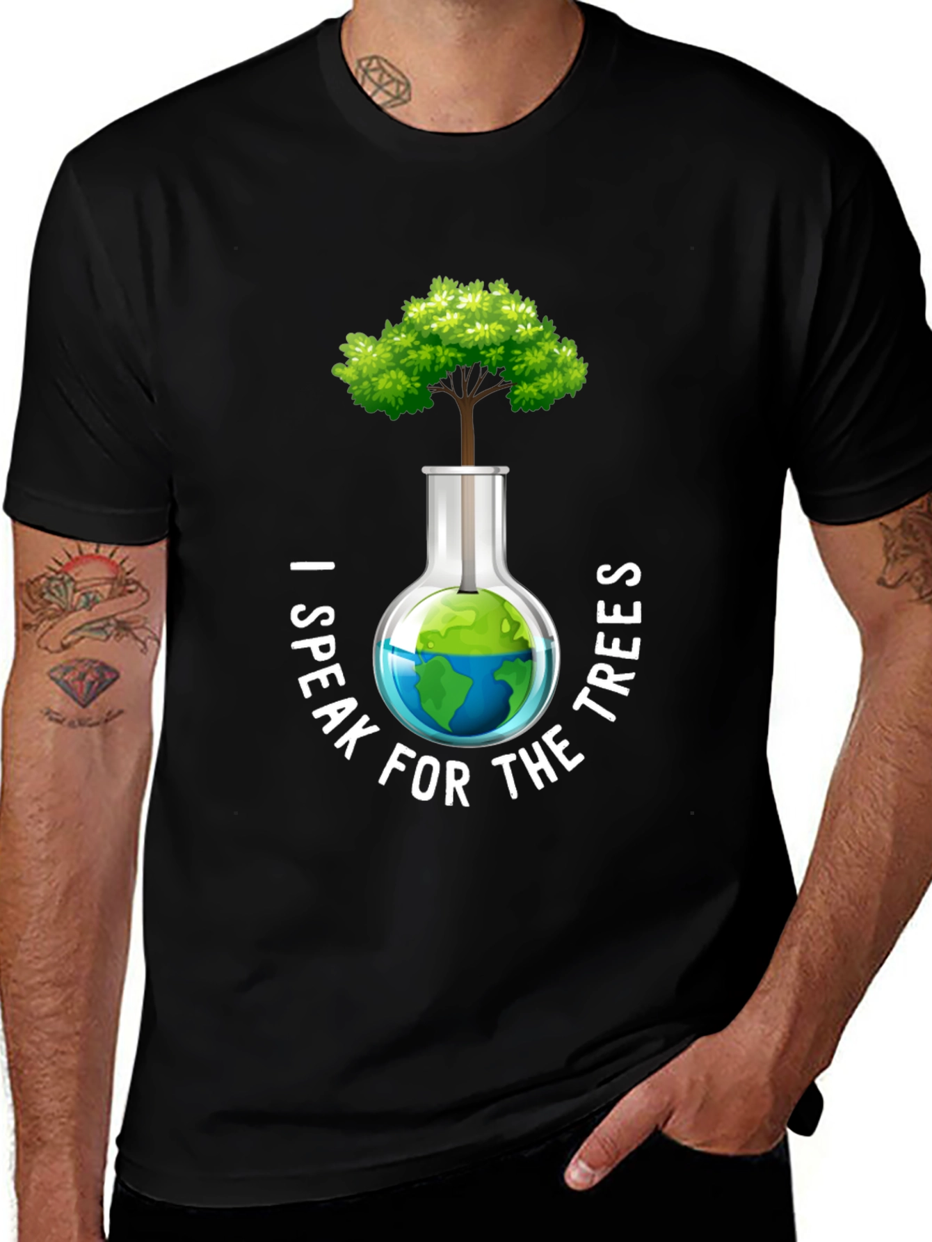 Variant 22 of Speak for the Trees Graphic Tee