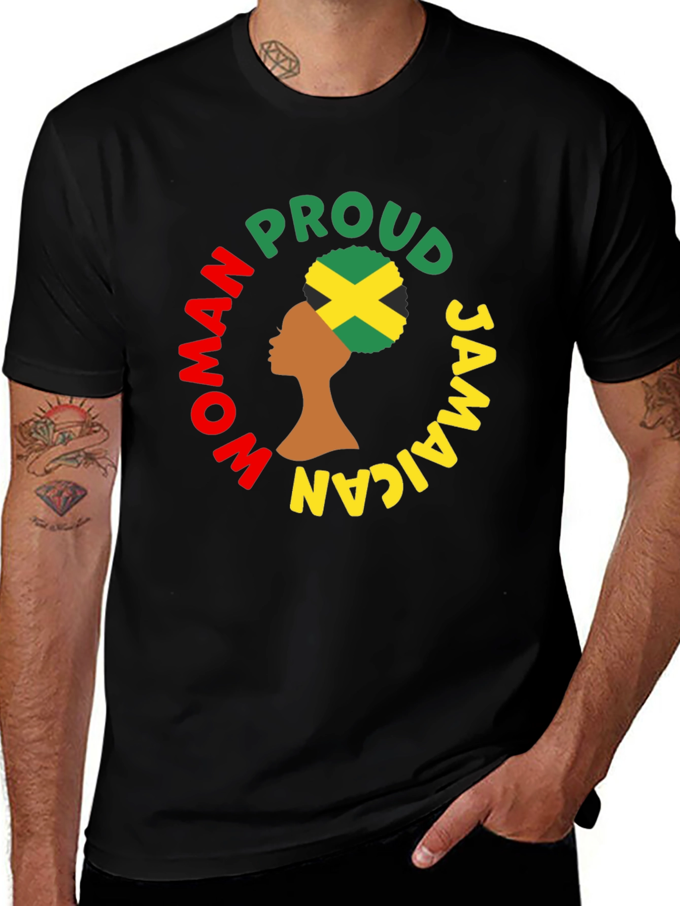 Proud Jamaican Woman T-Shirt