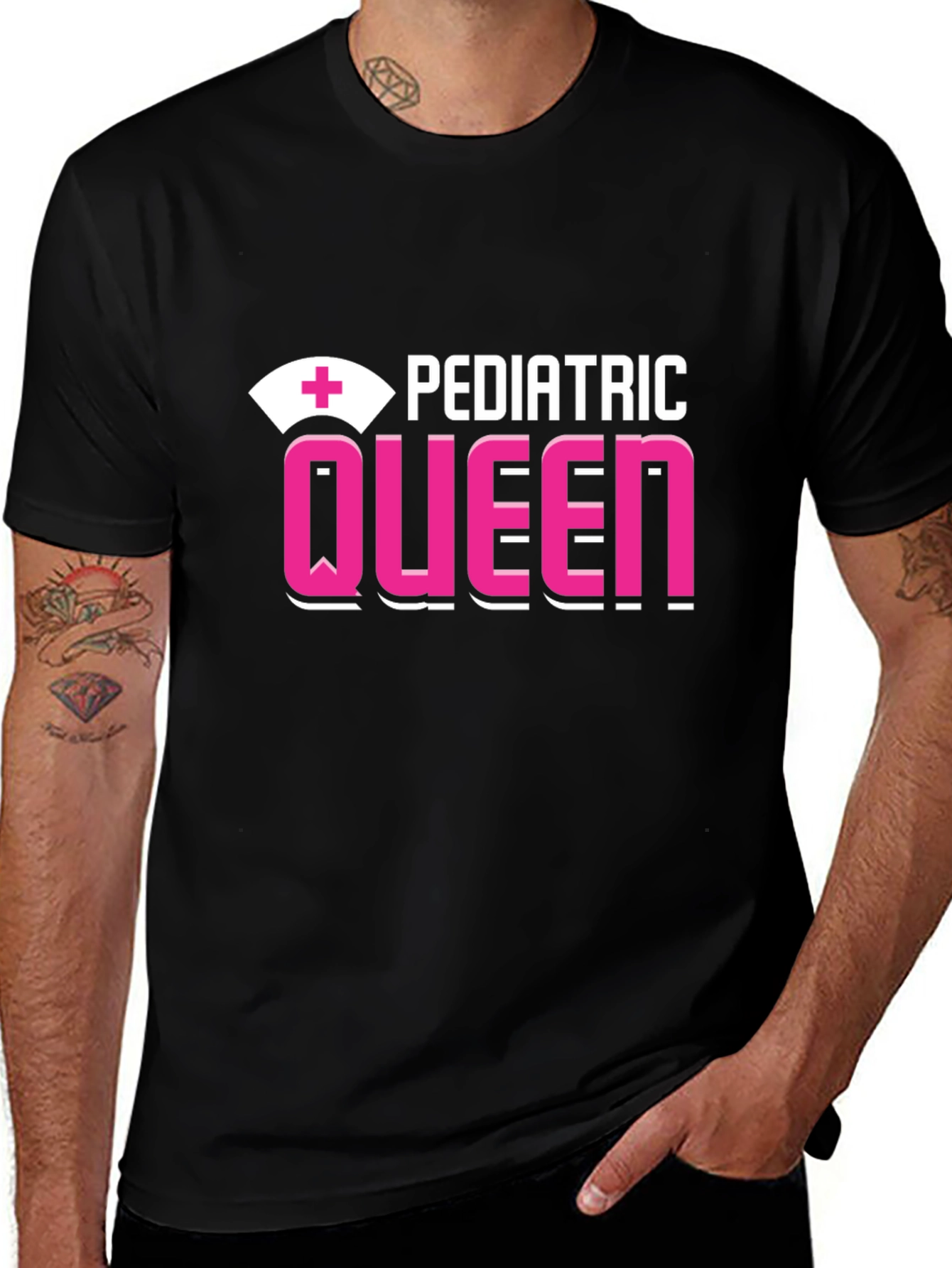 Variant 13 of Pediatric Queen T-Shirt - Nurse Appreciation