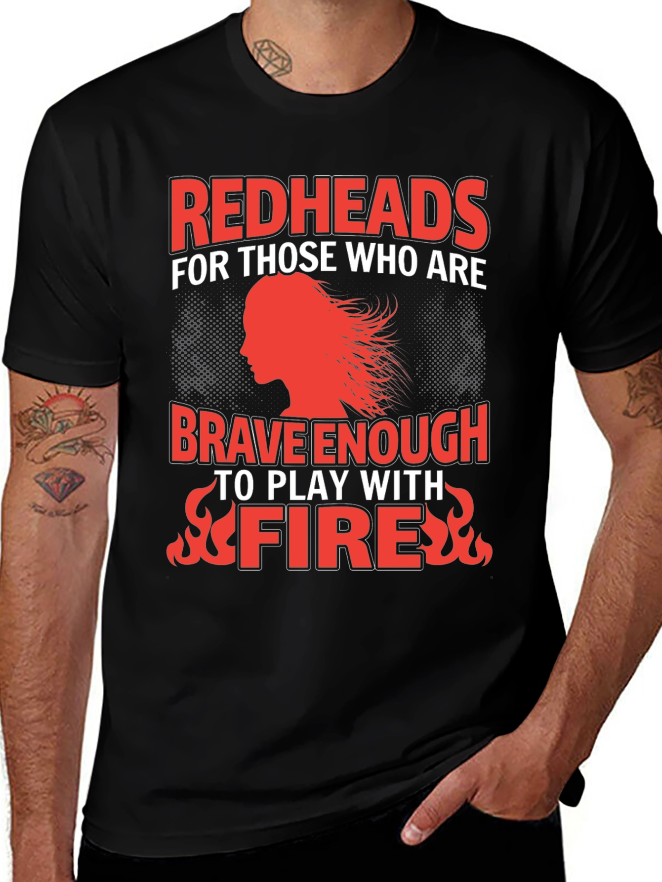 Variant 30 of Redheads Play With Fire Graphic Tee