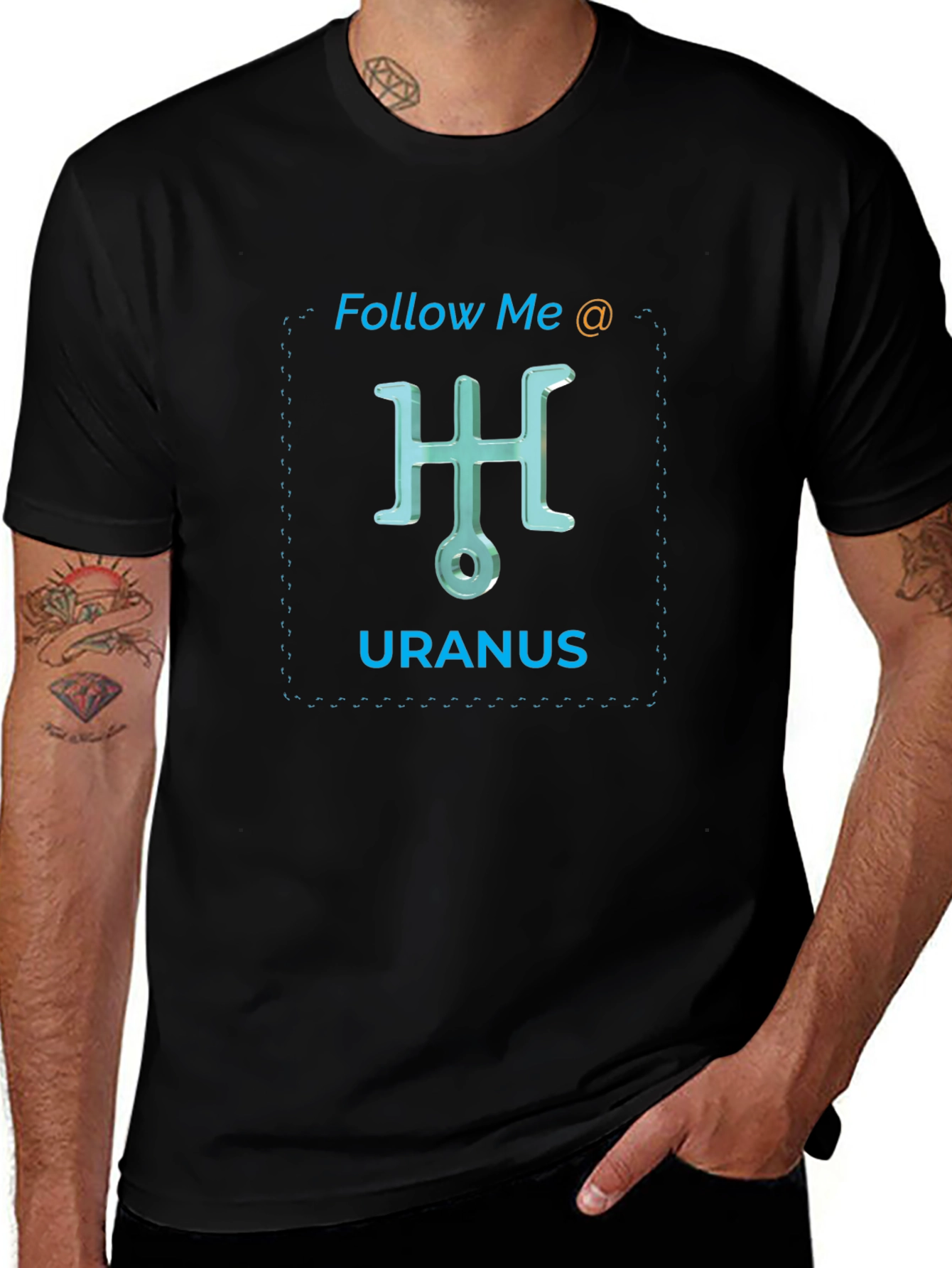 Uranus Follow Me T-Shirt - Celestial Style