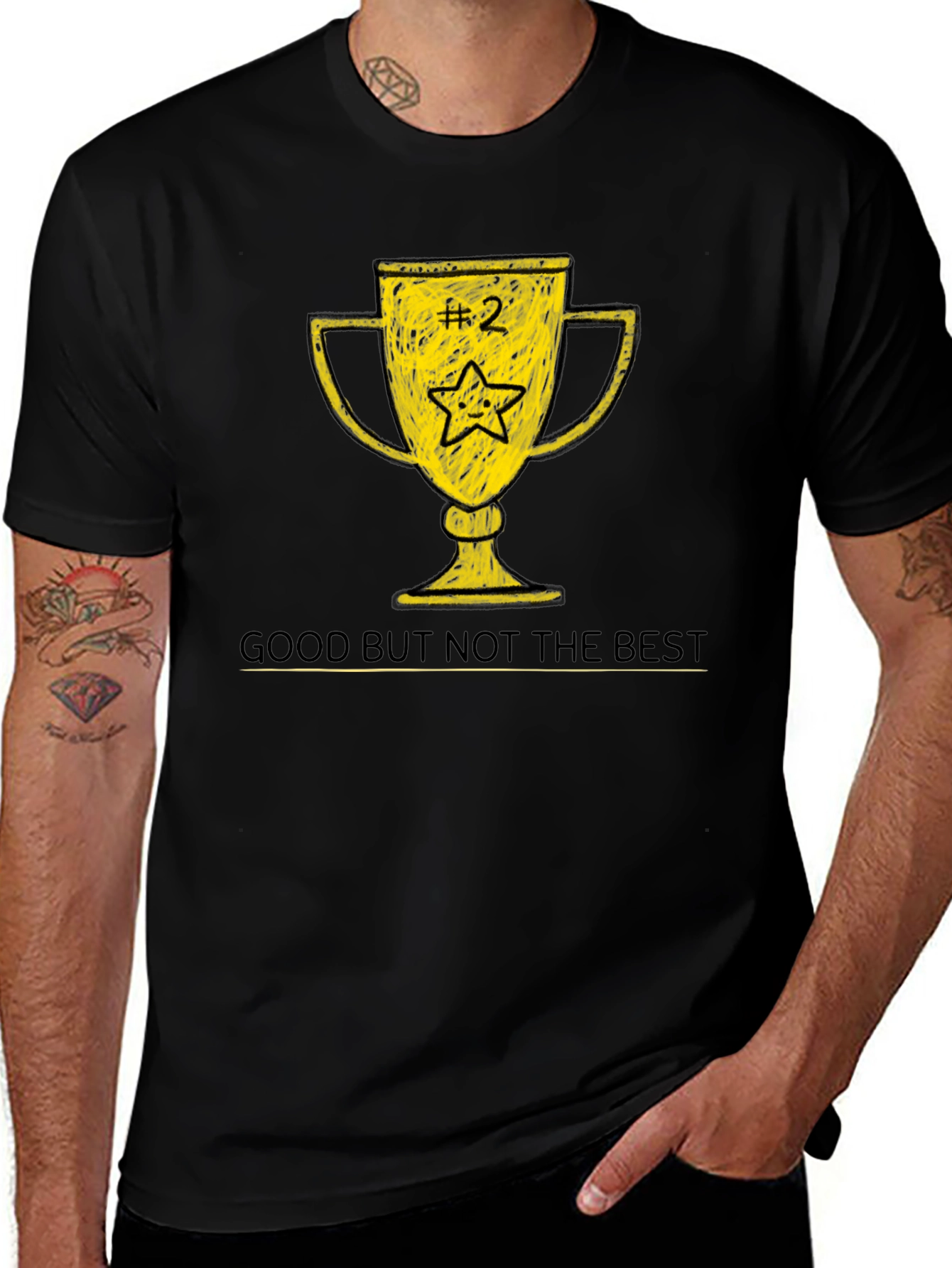 Variant 28 of Black #2 Trophy T-Shirt: Good, But Not The Best