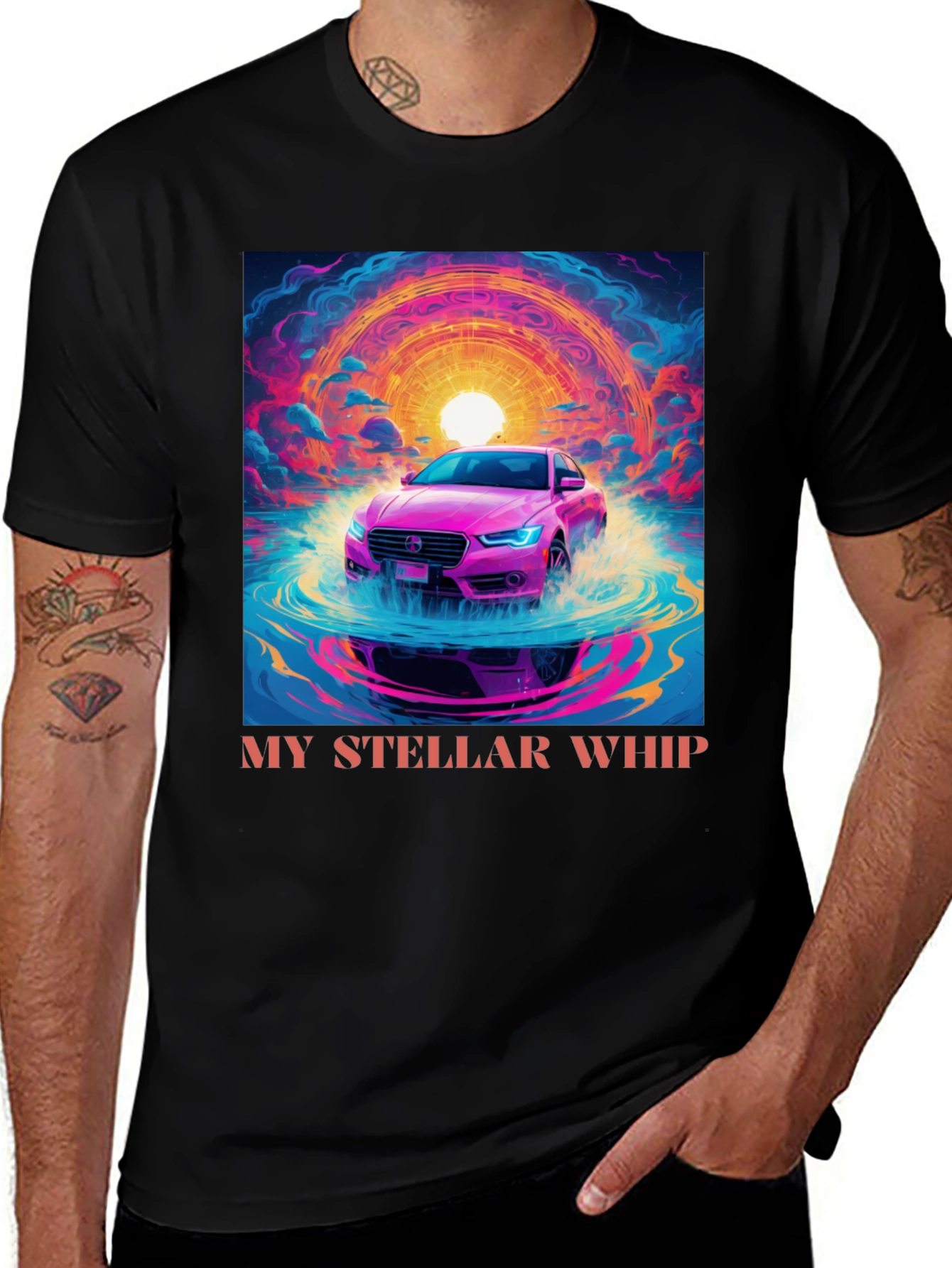 Variant 4 of Stellar Whip Graphic Tee