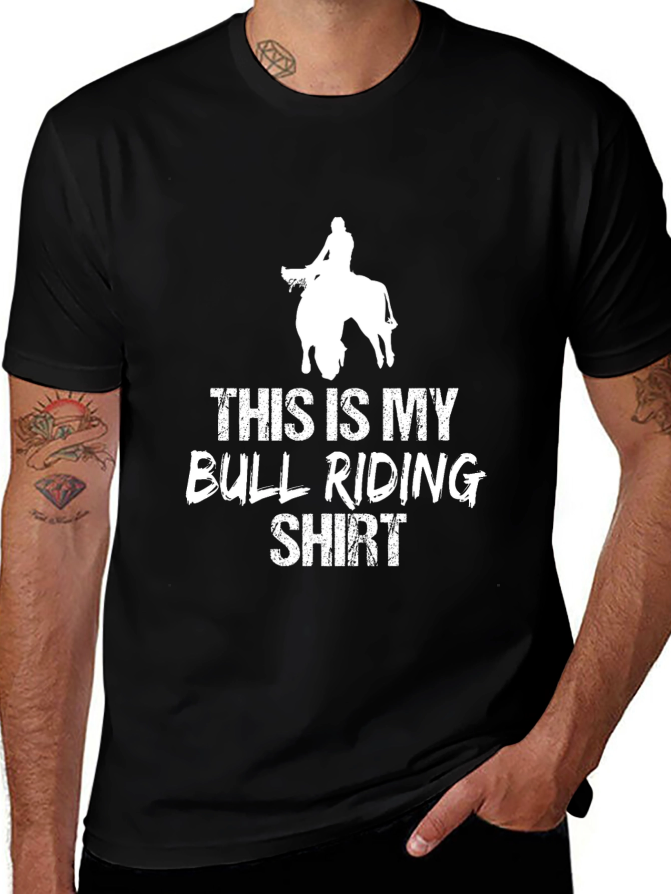 Variant 27 of Bull Riding Shirt - Rodeo Style