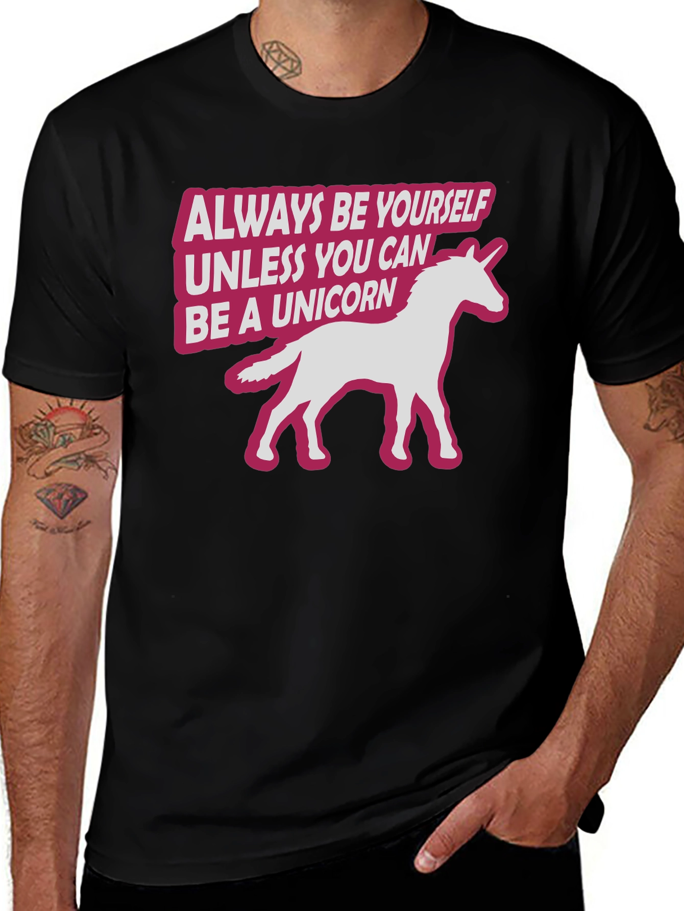 Variant 11 of Unicorn T-Shirt: Always Be Yourself