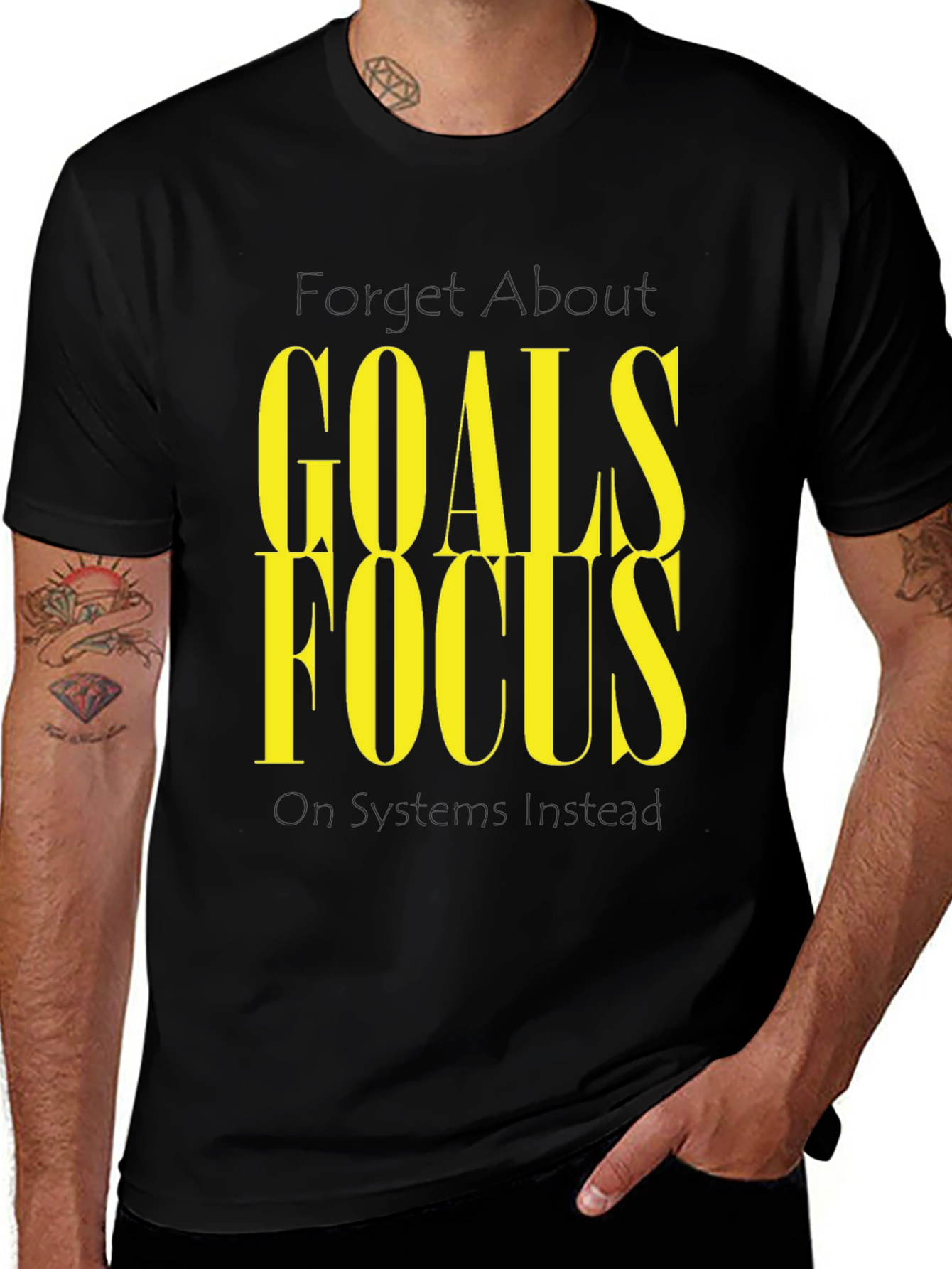 Variant 22 of Goals Focus Graphic T-Shirt
