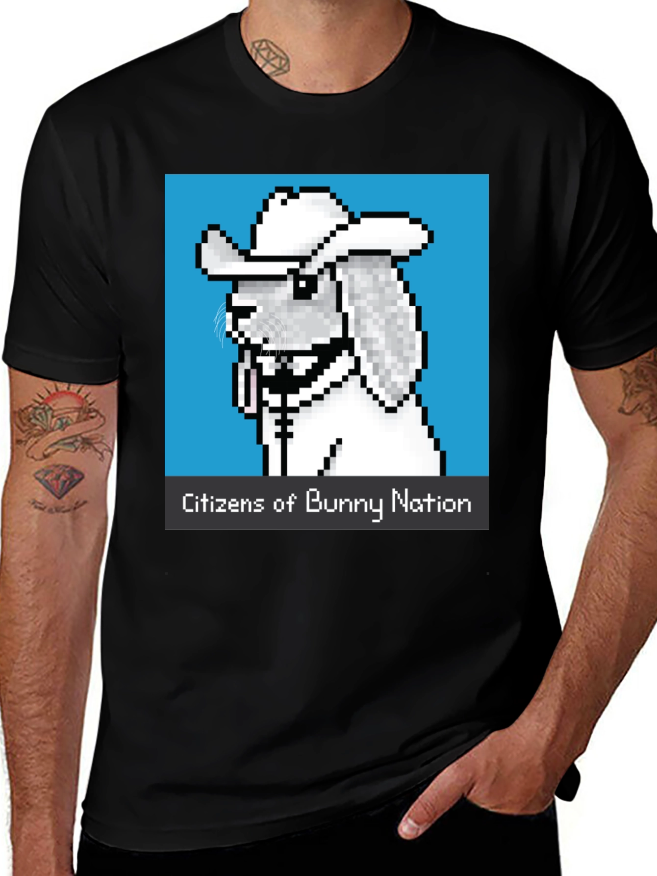 Variant 21 of Citizens of Bunny Nation Graphic Tee