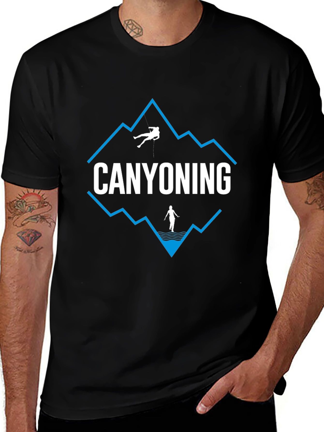 Canyoning T-Shirt: Adventure Ready Graphic Tee