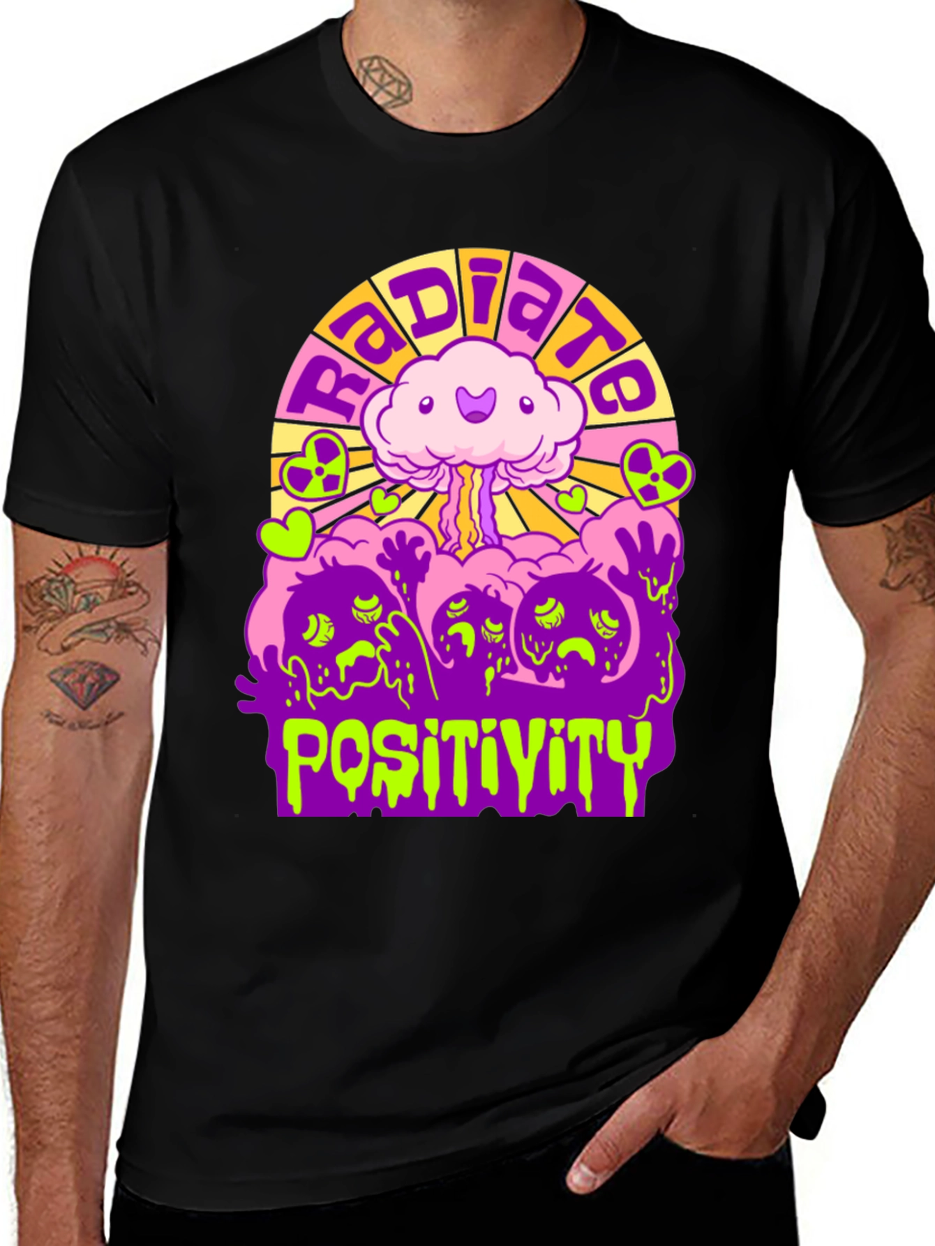 Variant 15 of Radiate Positivity Graphic Tee