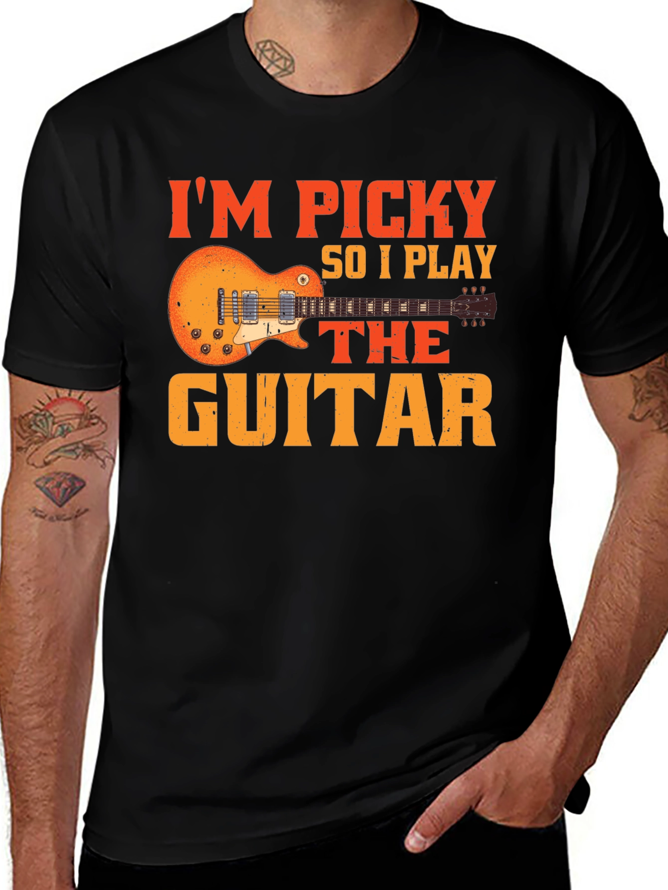 Variant 30 of I'm Picky So I Play The Guitar T-Shirt