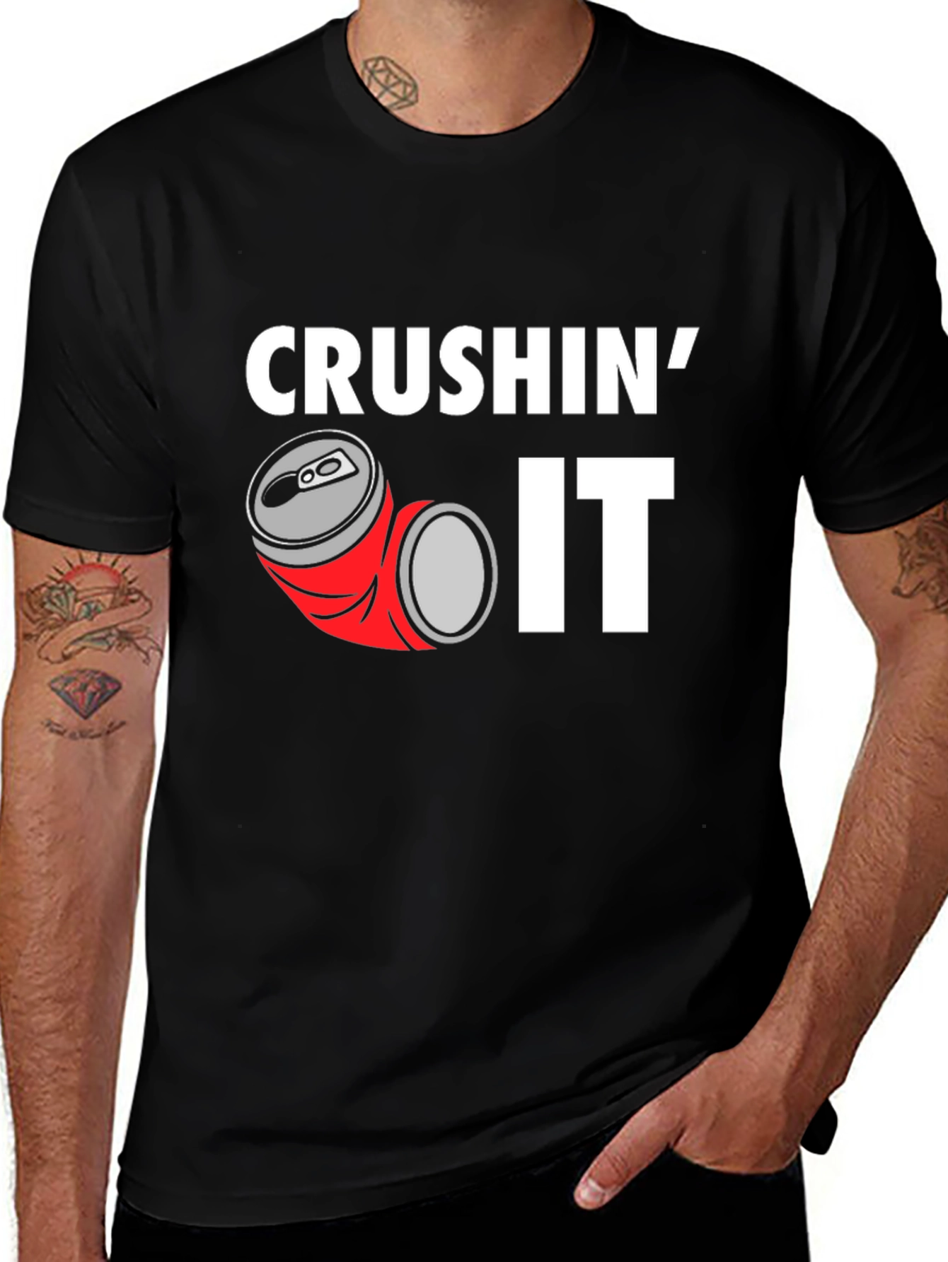 Variant 14 of Crushin' It Funny T-Shirt