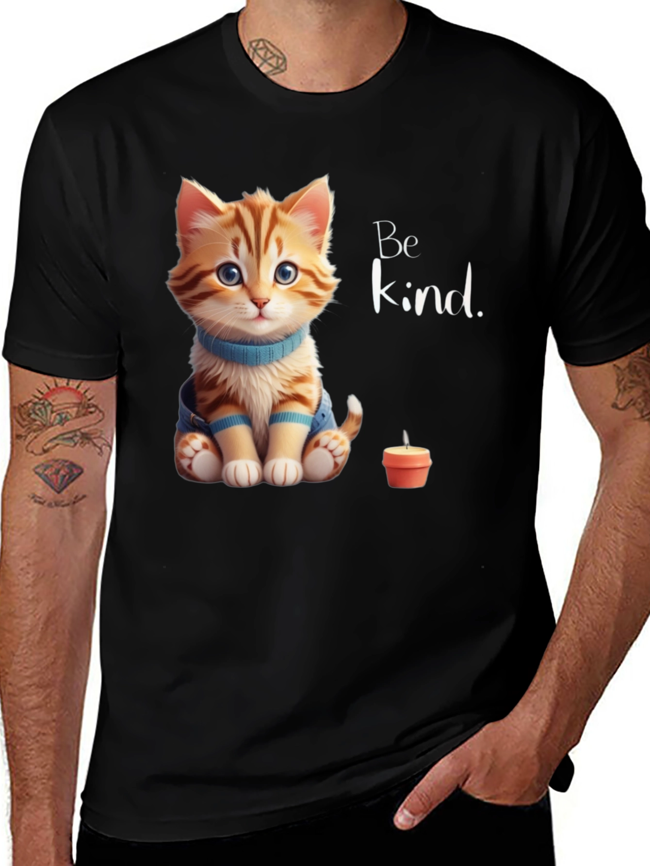 Variant 22 of Be Kind Kitten T-Shirt