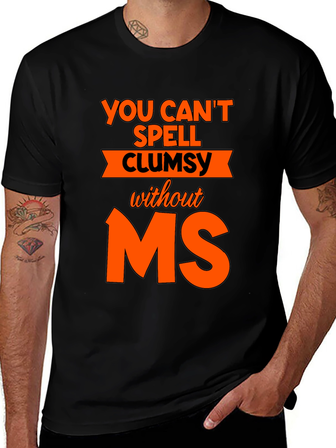 Clumsy Multiple Sclerosis Awareness T-Shirt