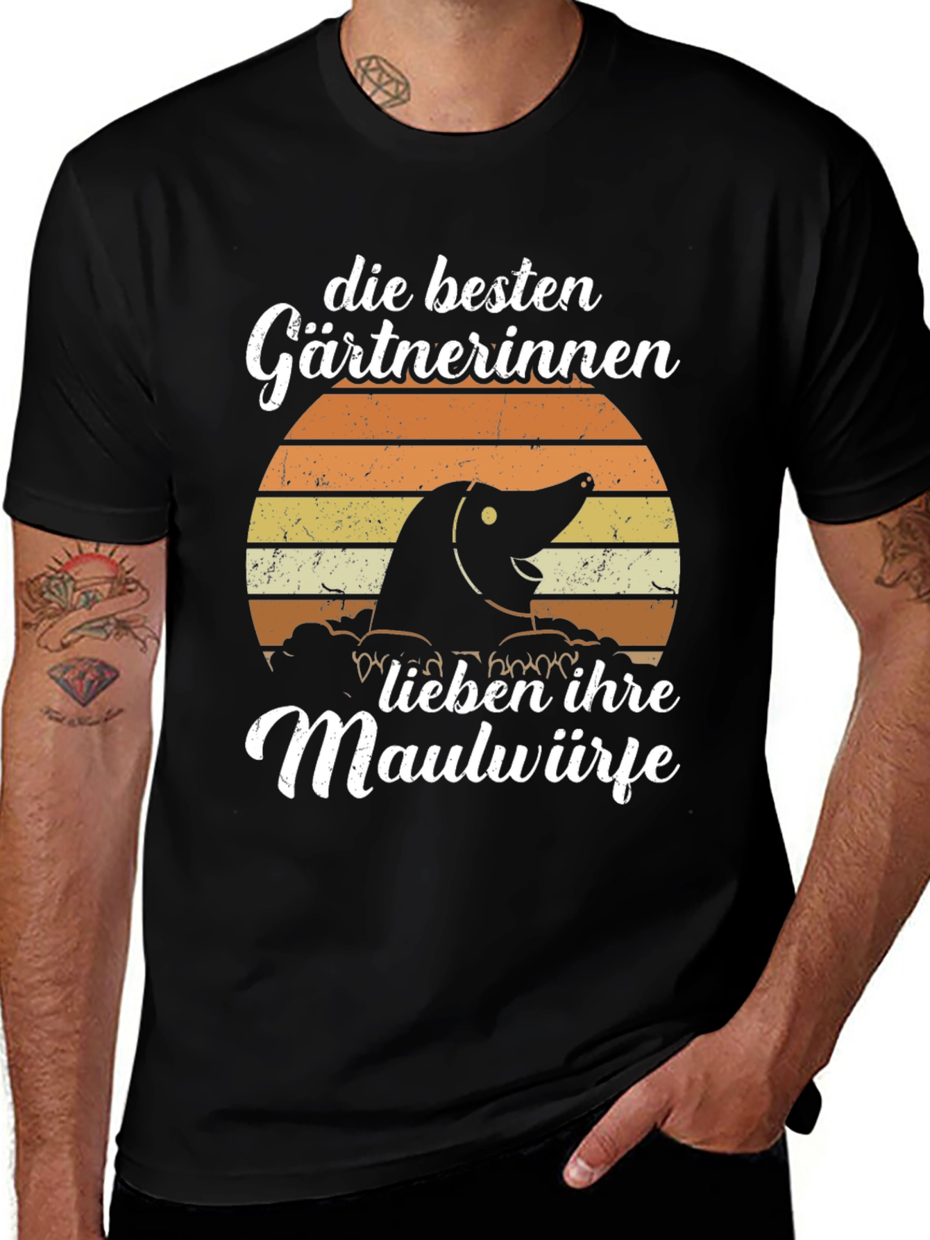 Variant 18 of Gardener Mole T-Shirt - German Design