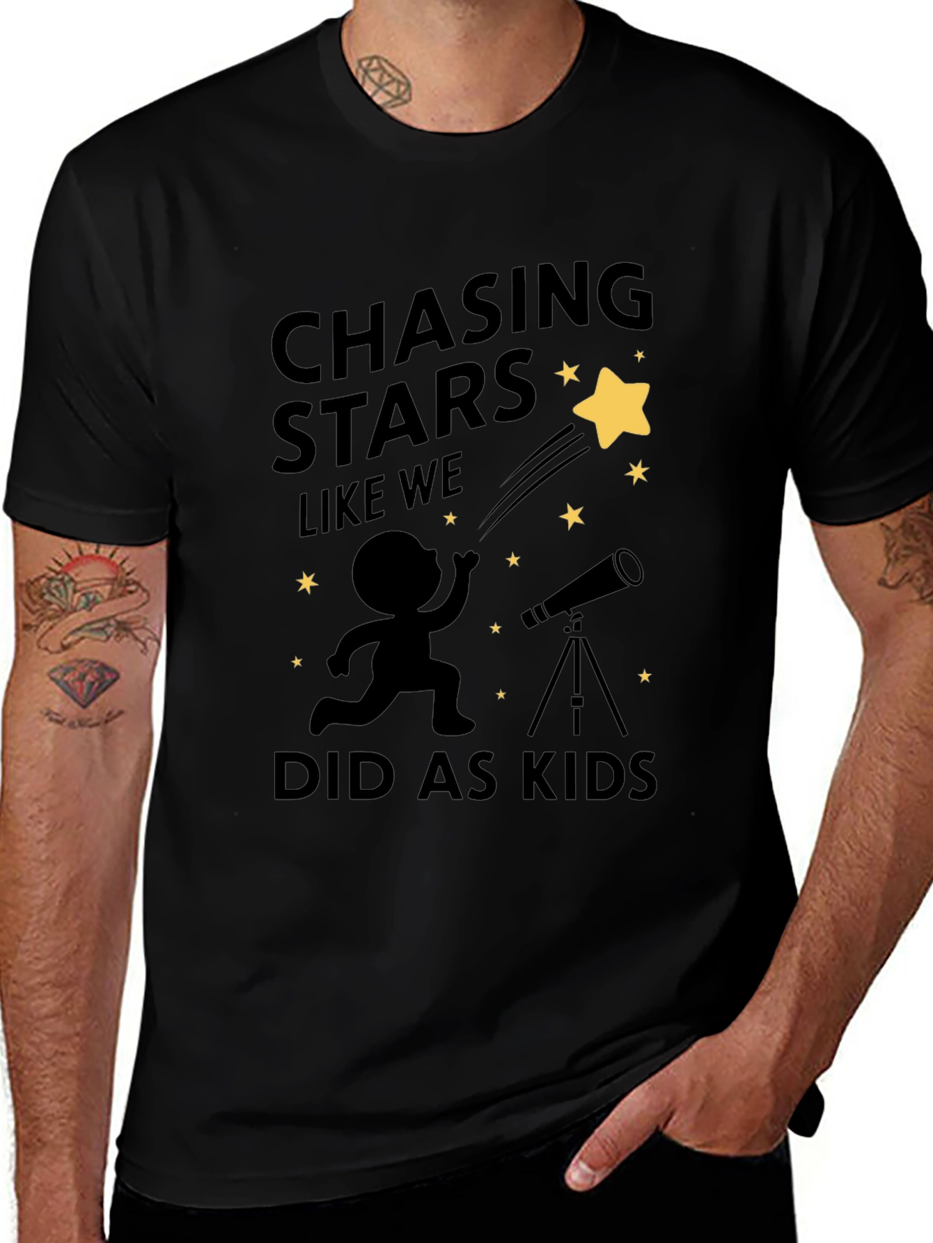 Variant 25 of Chasing Stars Graphic T-Shirt