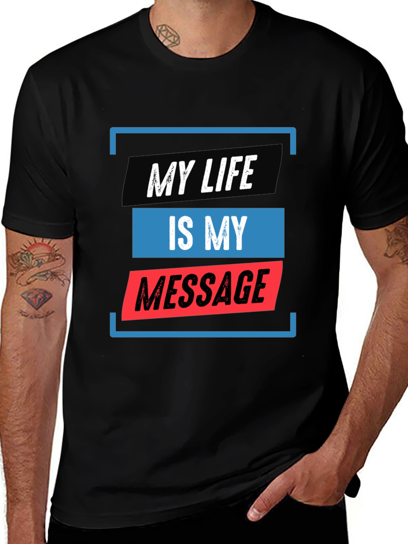 Variant 29 of My Life Is My Message Graphic Tee