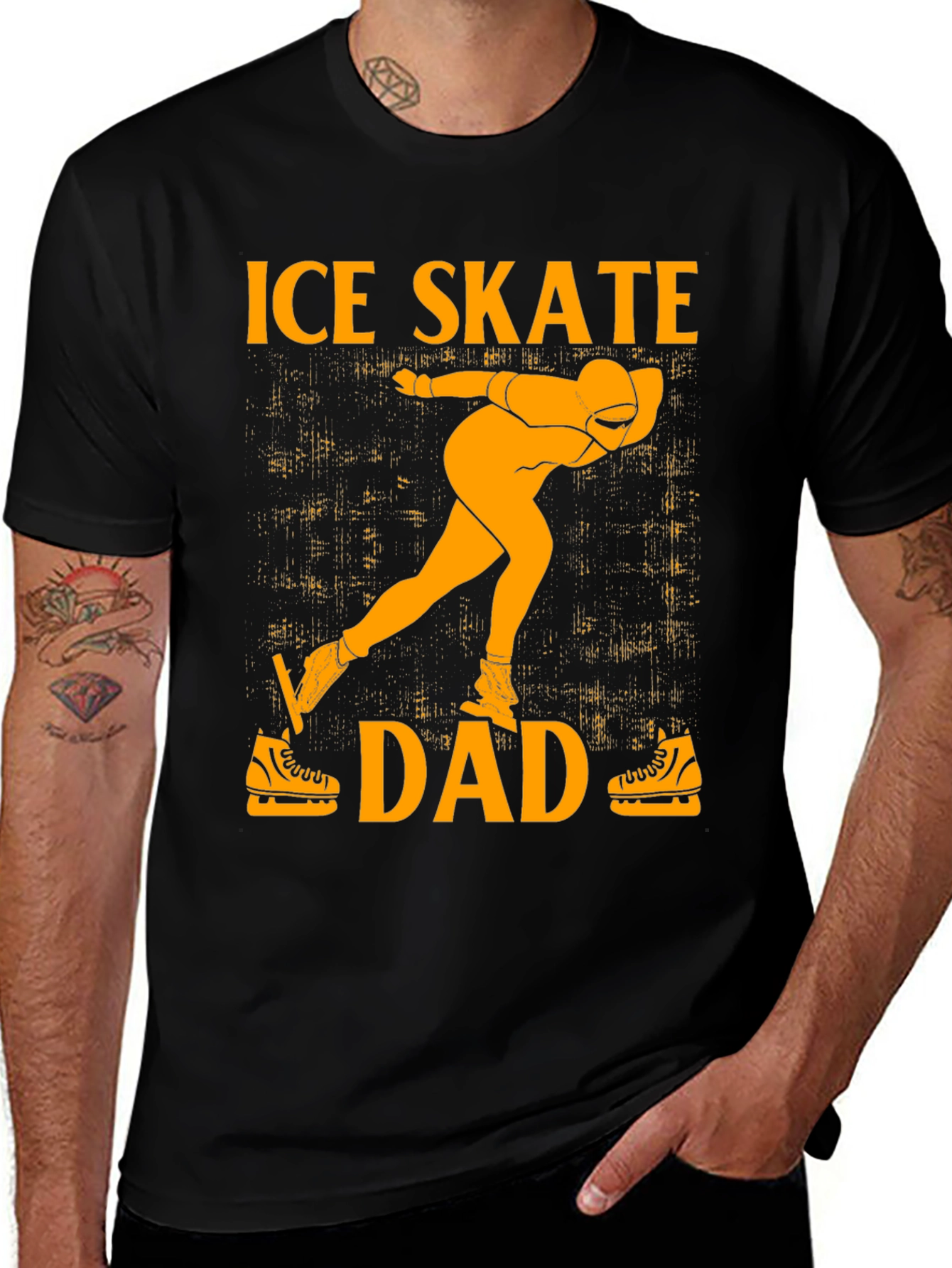 Ice Skate Dad T-Shirt