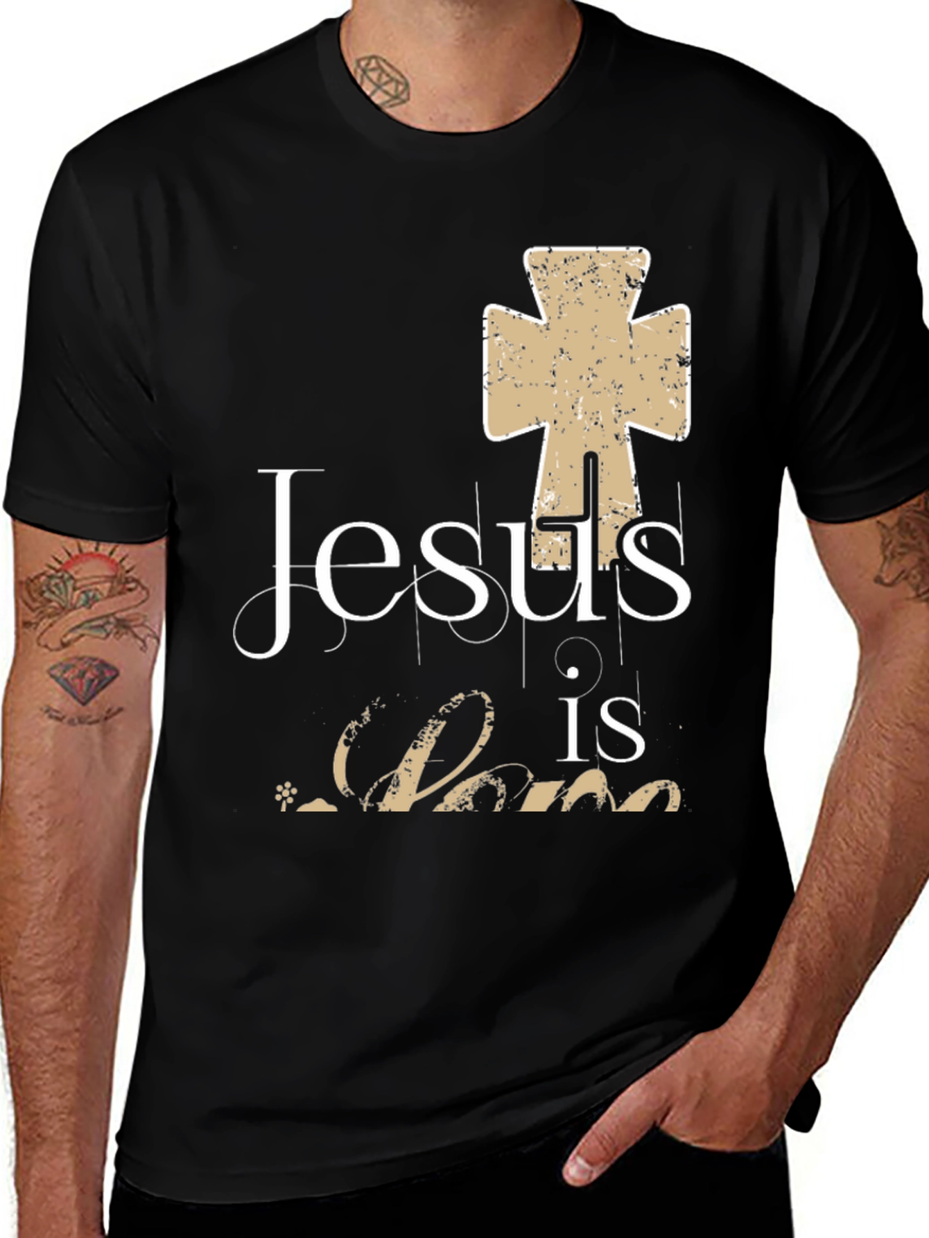 Jesus Is Lord Graphic Tee