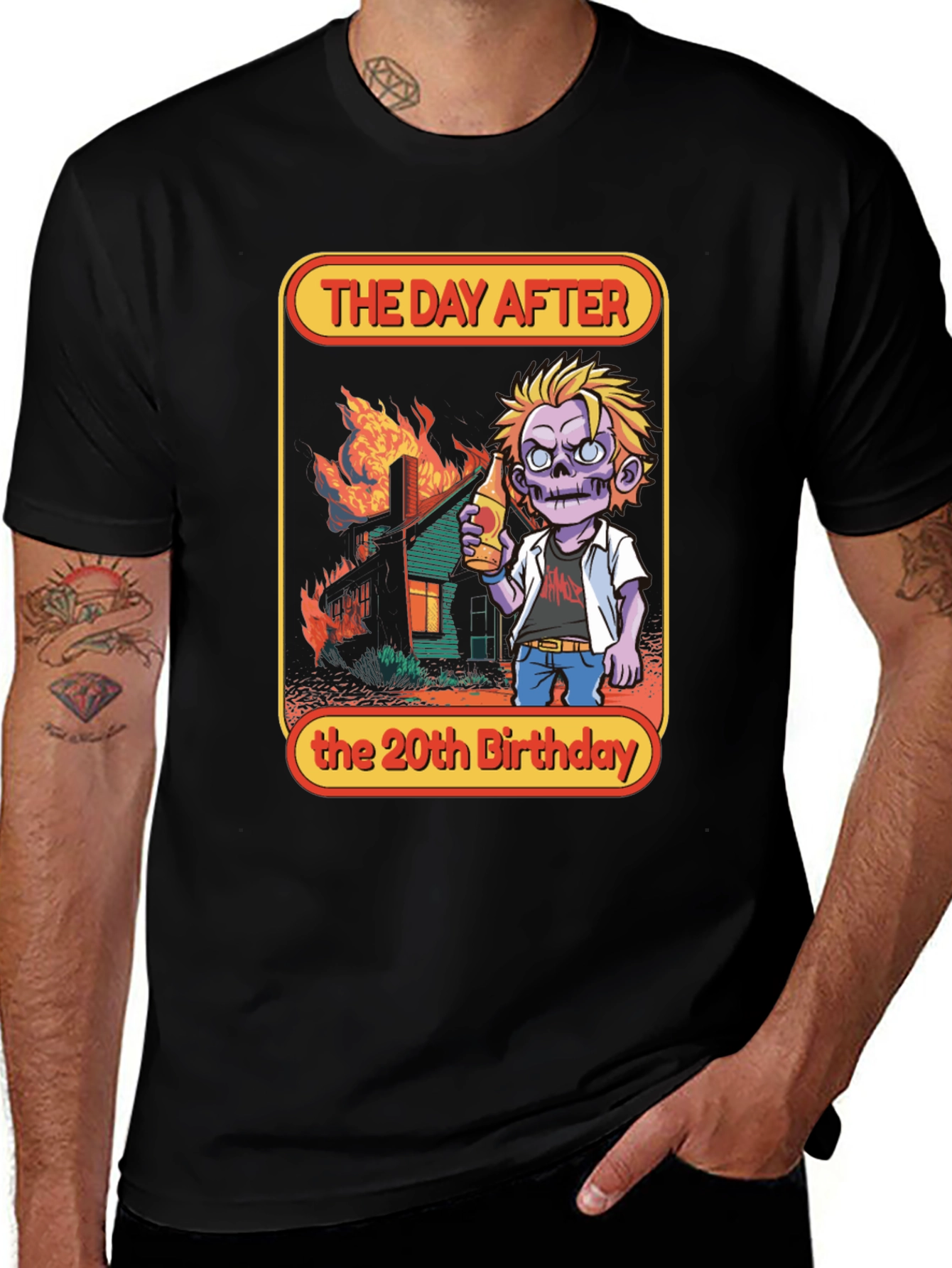 Variant 15 of The Day After 20th Birthday Graphic Tee