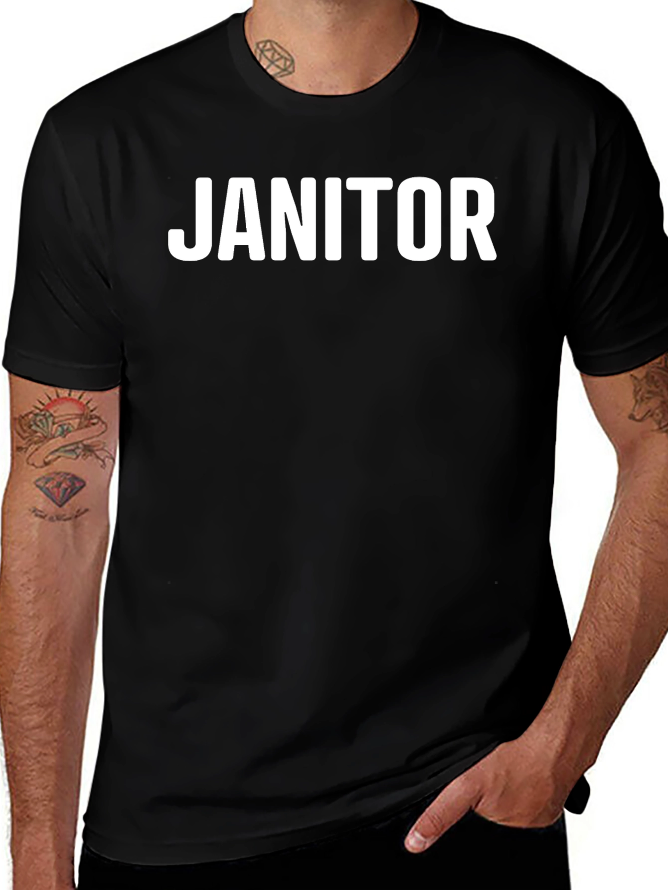 Janitor Crew T-Shirt - Clean Up in Style!