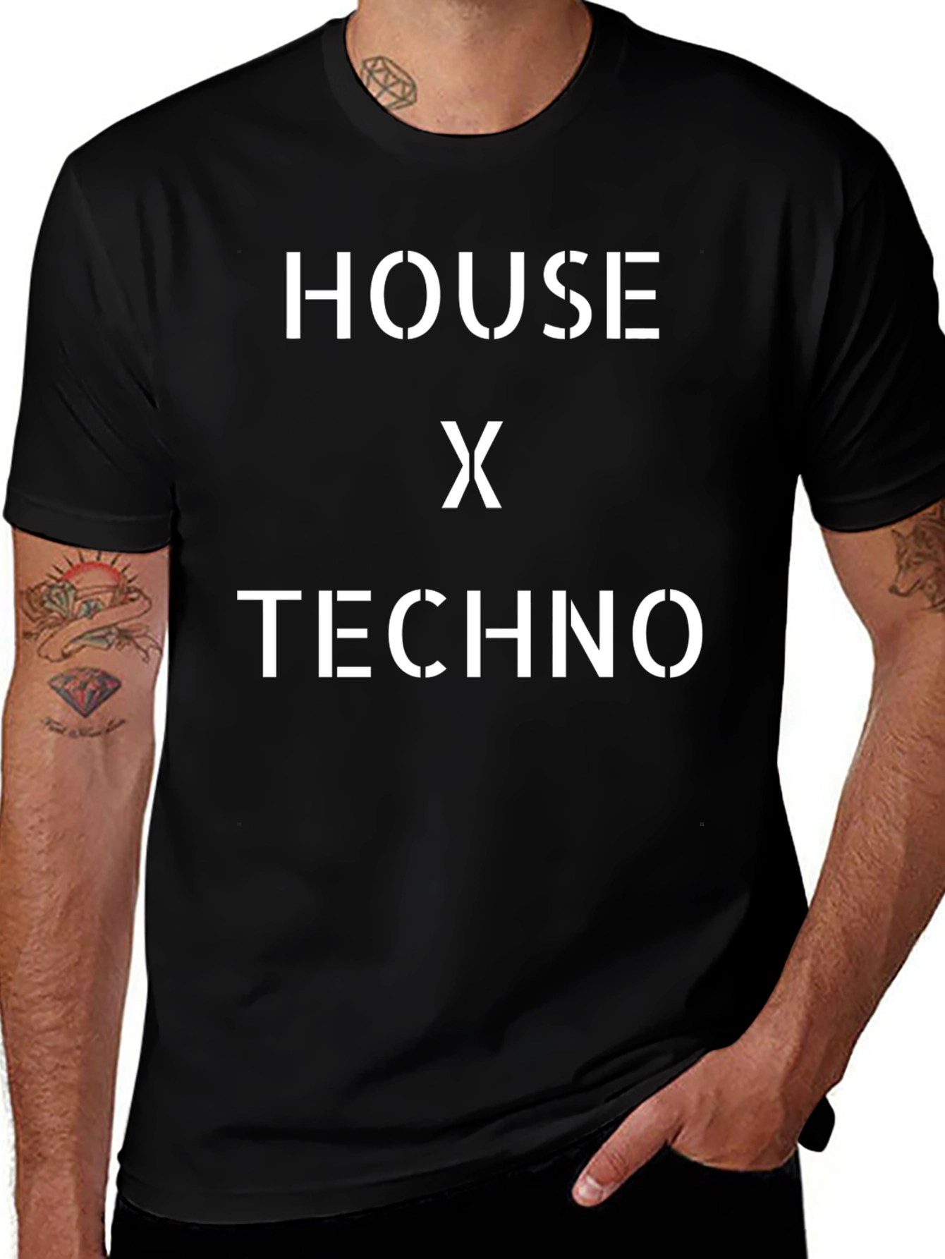 House X Techno Graphic T-Shirt